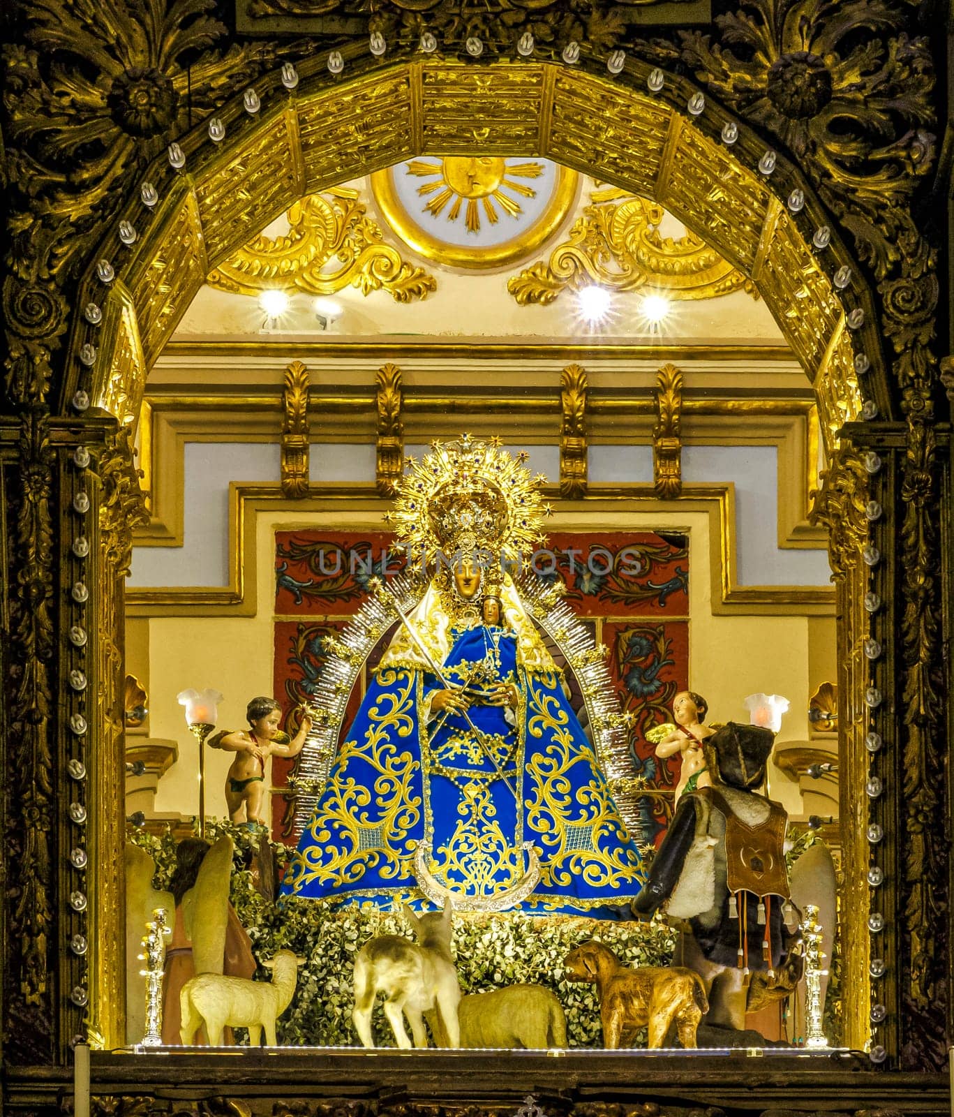 Sanctuary of Our Lady of Cortes. Alcaraz, in the province of Albacete. Autonomous Community of Castilla La Mancha. September 20 2021