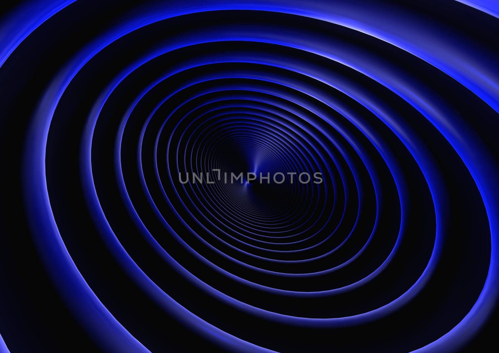 Abstract blue circle swirl background