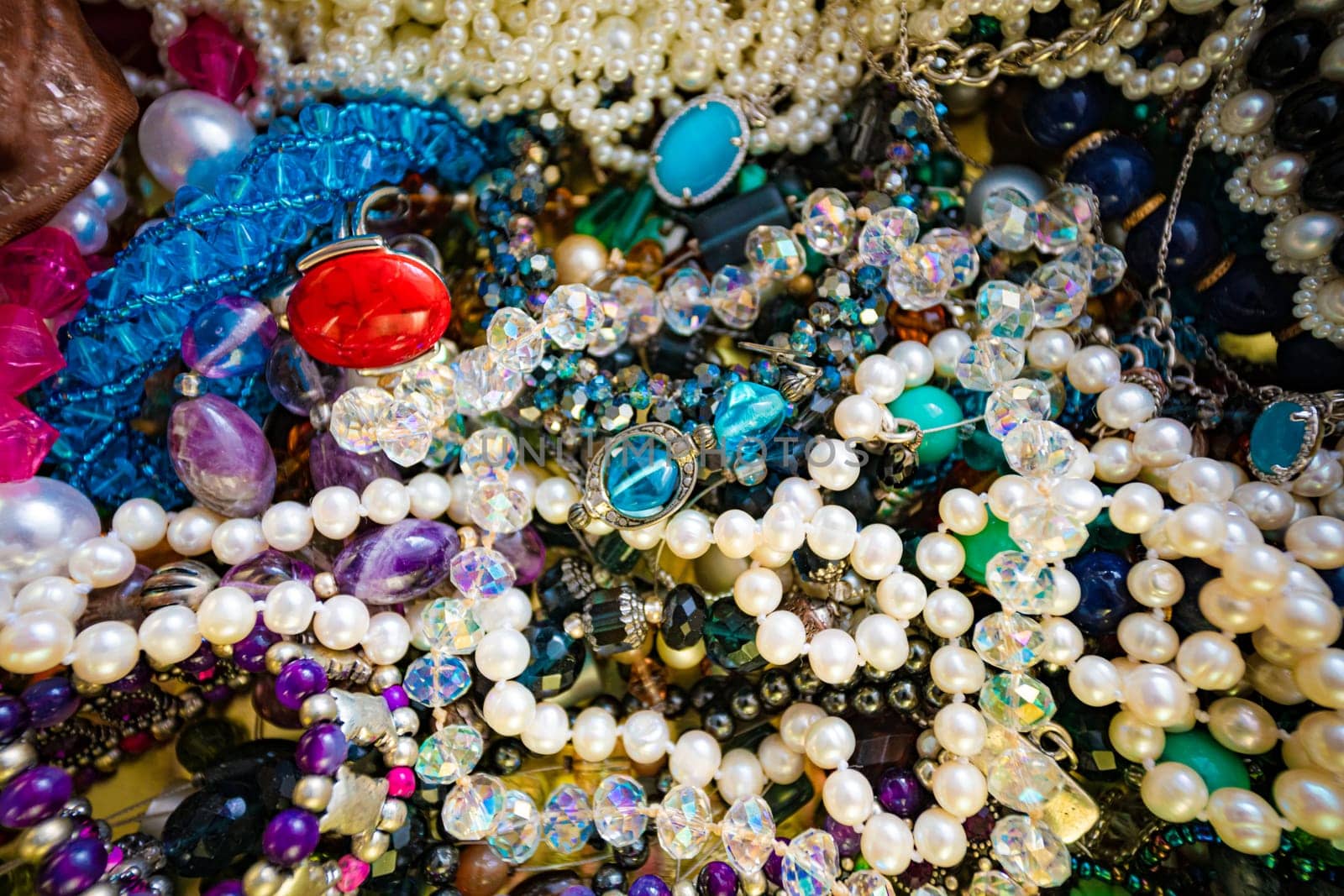Jewelry With Gems. rings, chain background