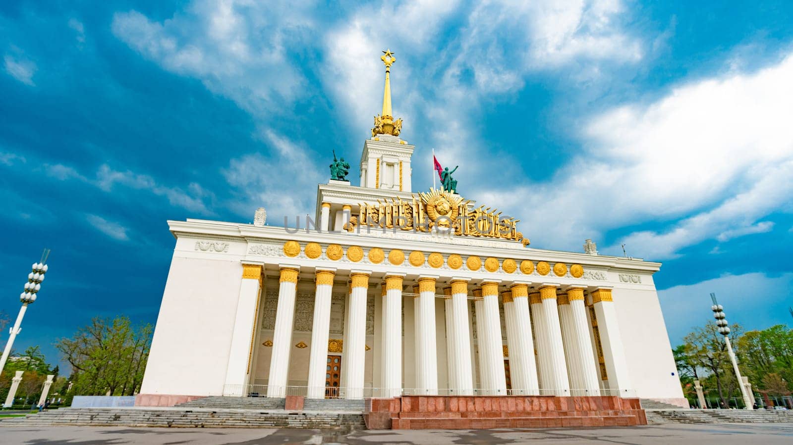 Moscow,Russia. Exhibition of achievements of the national economy. VDNH