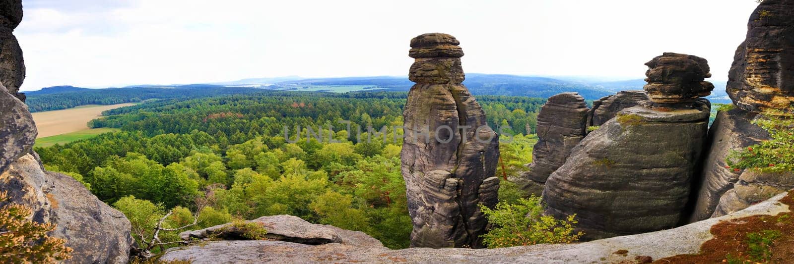The Pfaffenstein is a unique viewing platform in the Elbe Sandstone Mountains near Königstein