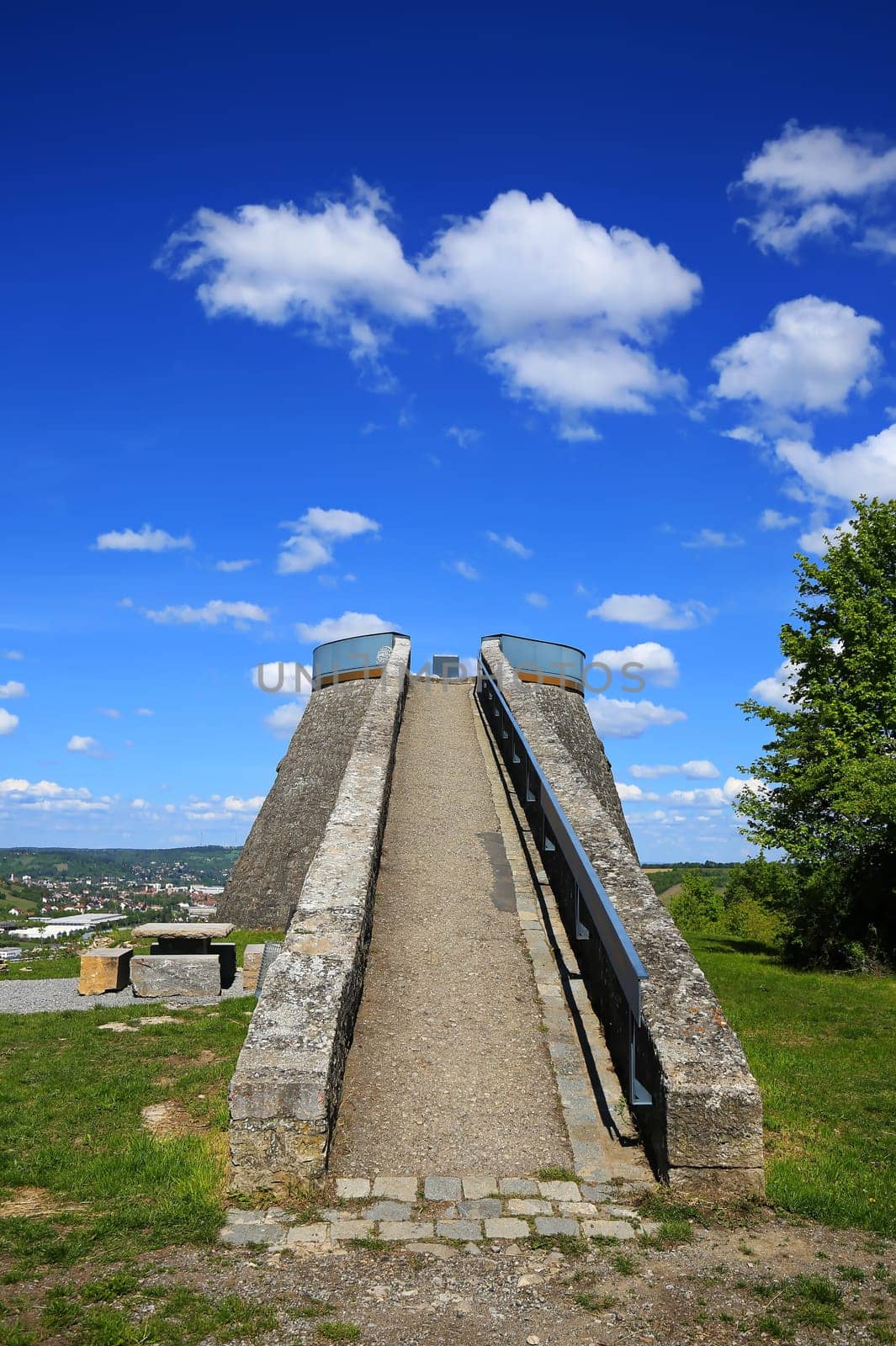 Landscape and sights from the area around Würzburg