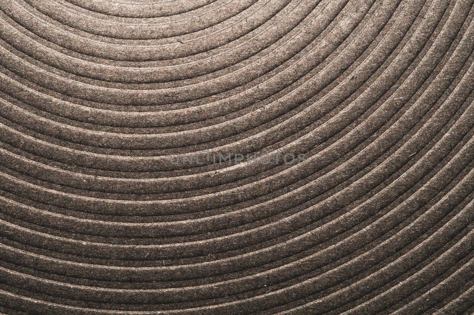 Geometric background with stripes. black texture with parallel curved lines