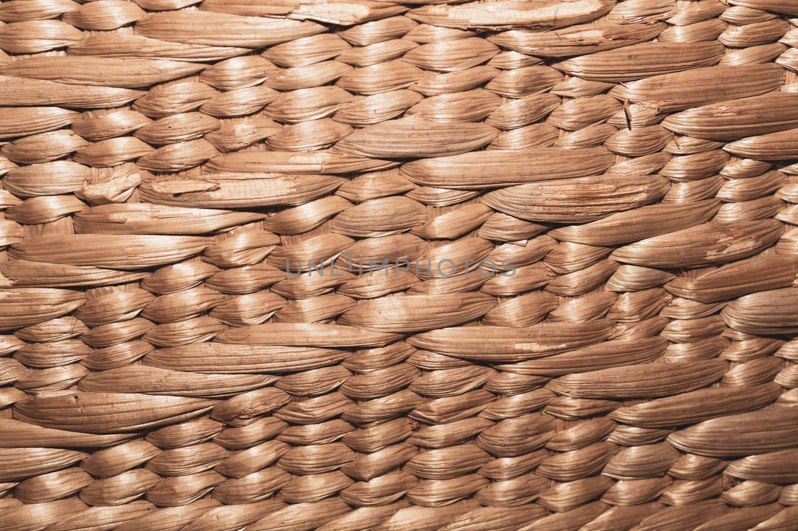 Woven texture. seamless texture of basket surface. wooden vine wicker straw basket. handcraft weave texture