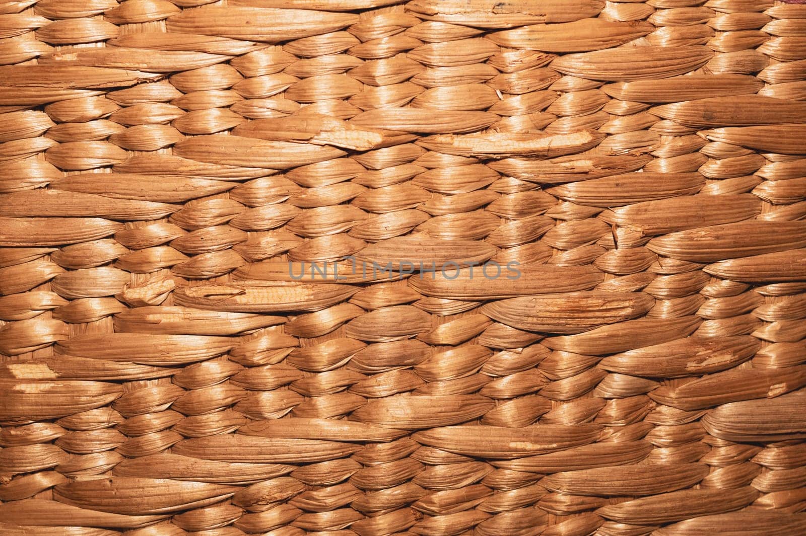 Woven texture. seamless texture of basket surface. wooden vine wicker straw basket. handcraft weave texture