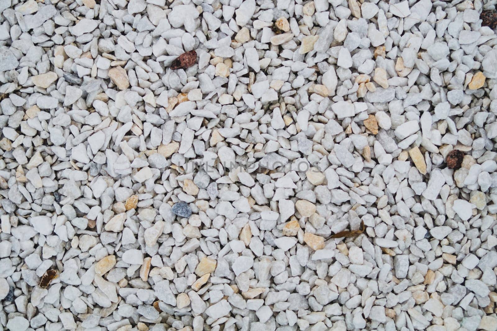White pebble stone texture background