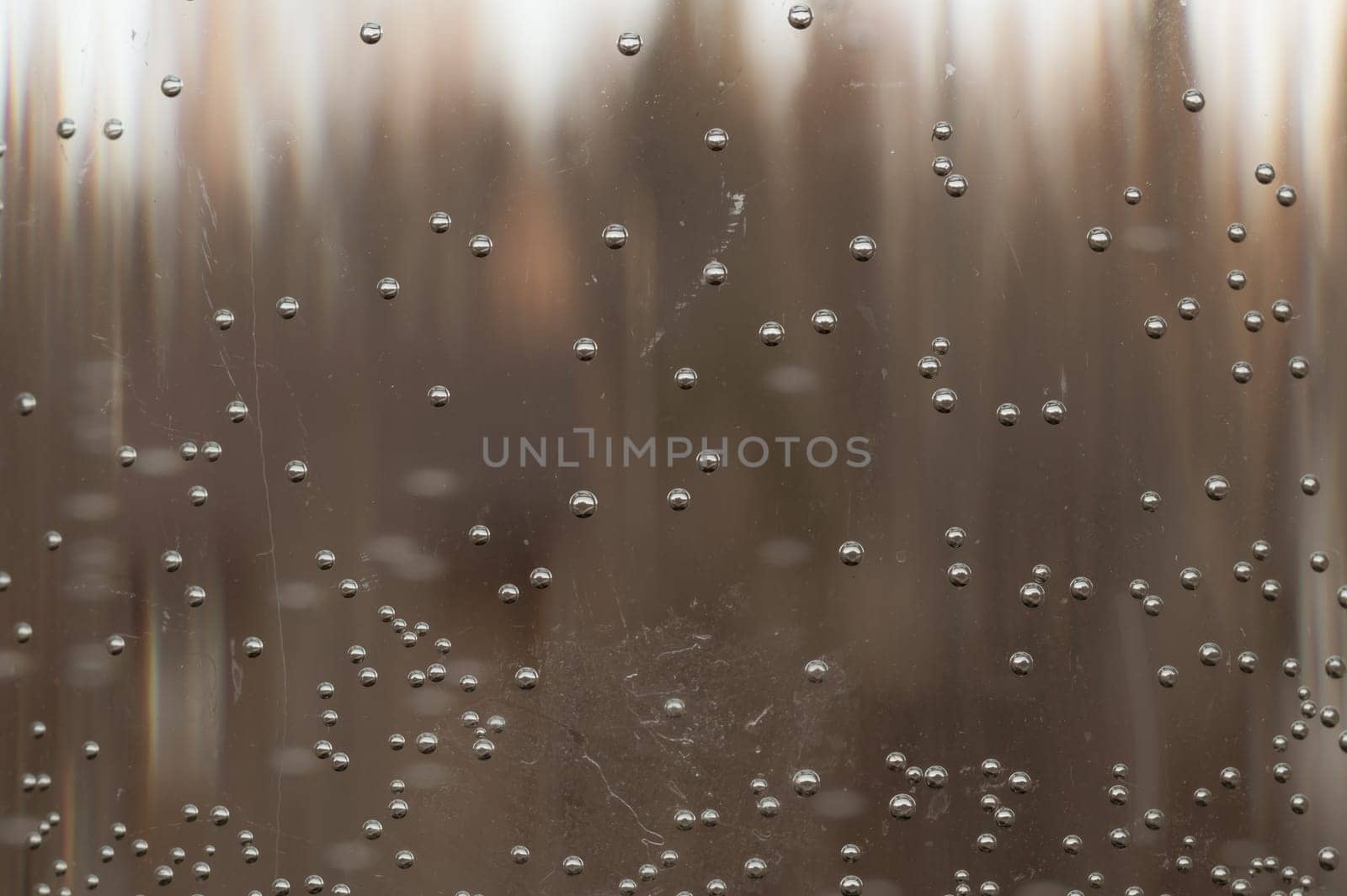 Water bubbles macro. bubbles in a vessel. nature background