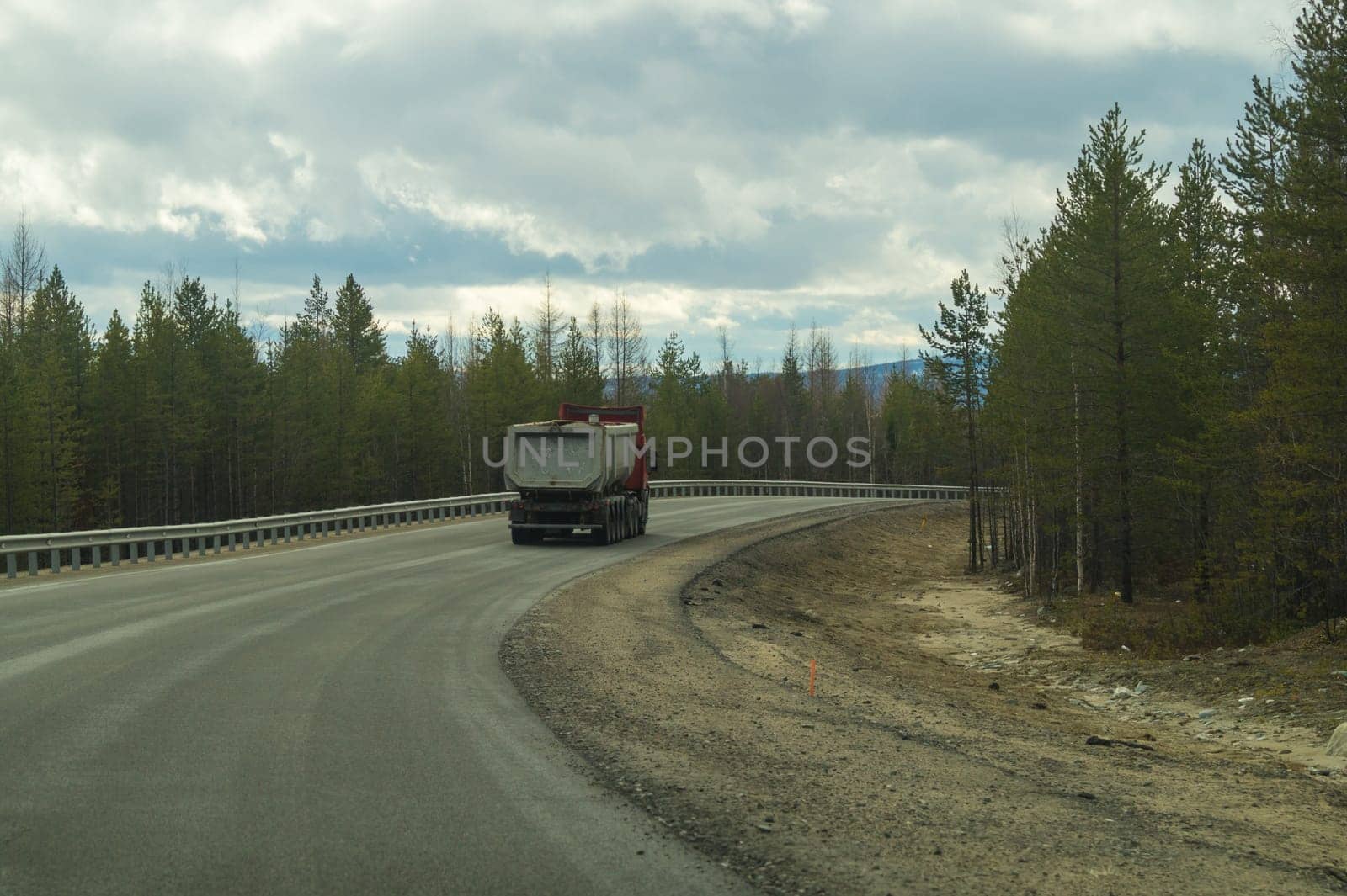 Car driving on a highway. auto moving on a roadway background
