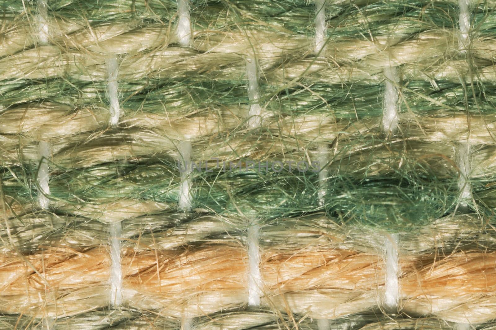 Fabric material macro texture. textile background. colorful rug. tapestry close up