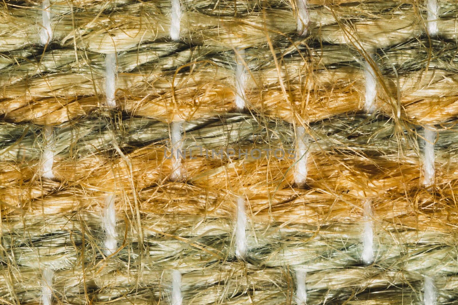 Fabric material macro texture. textile background. colorful rug. tapestry close up