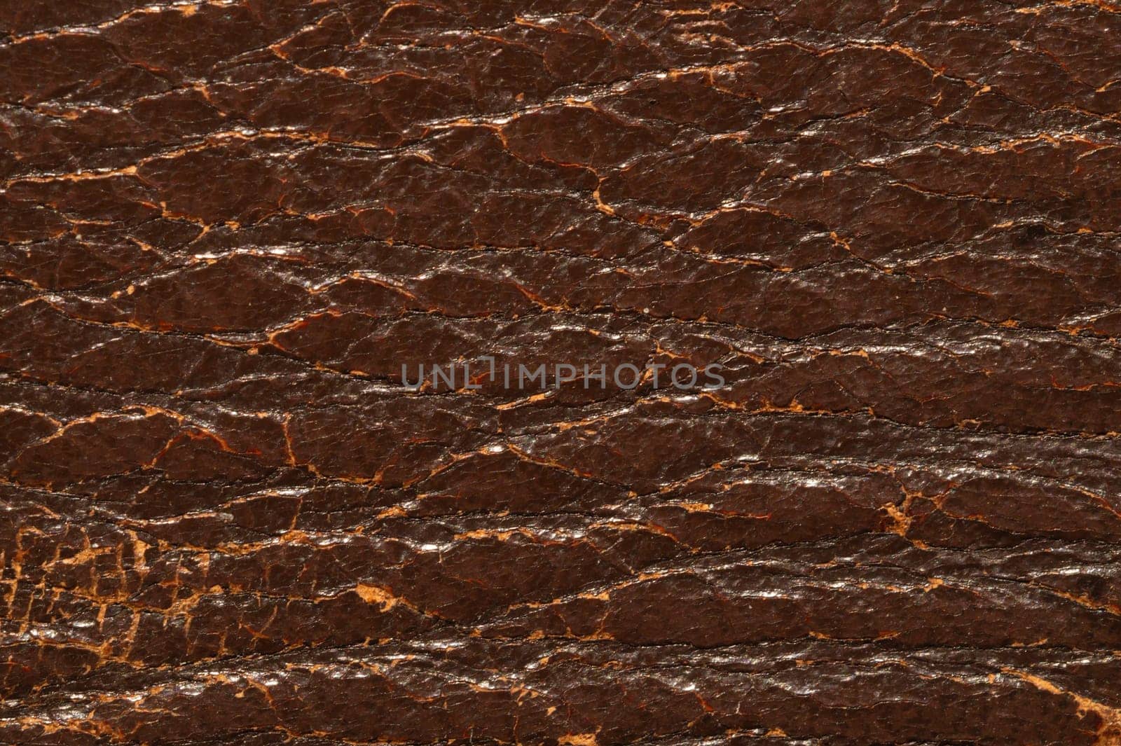 Brown leather texture close up. rough material abstract background
