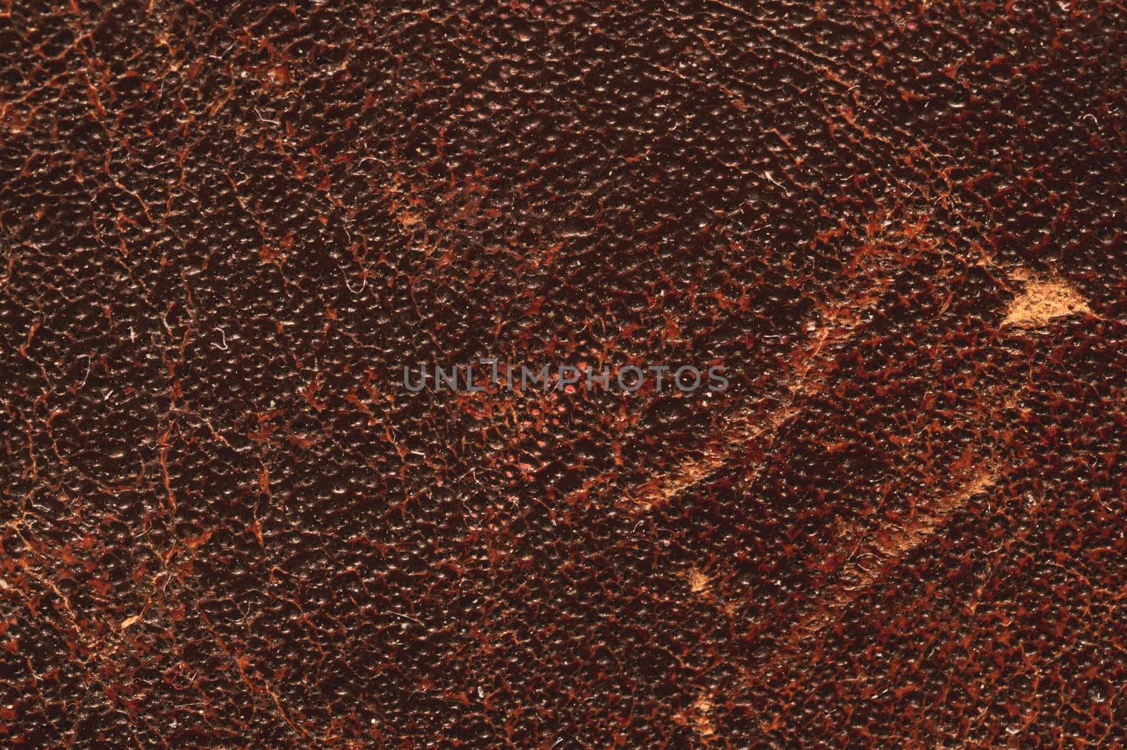 Brown leather texture close up. rough material abstract background