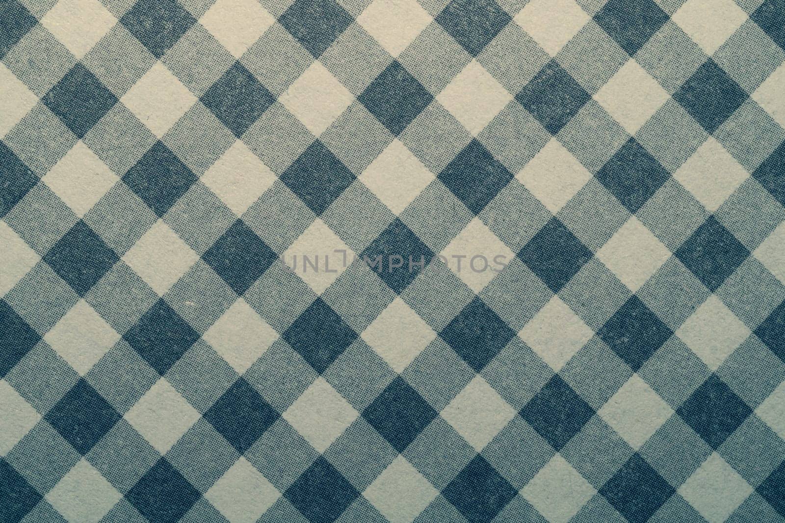 Fabric texture. checkered tablecloth. textile background. material with squared pattern