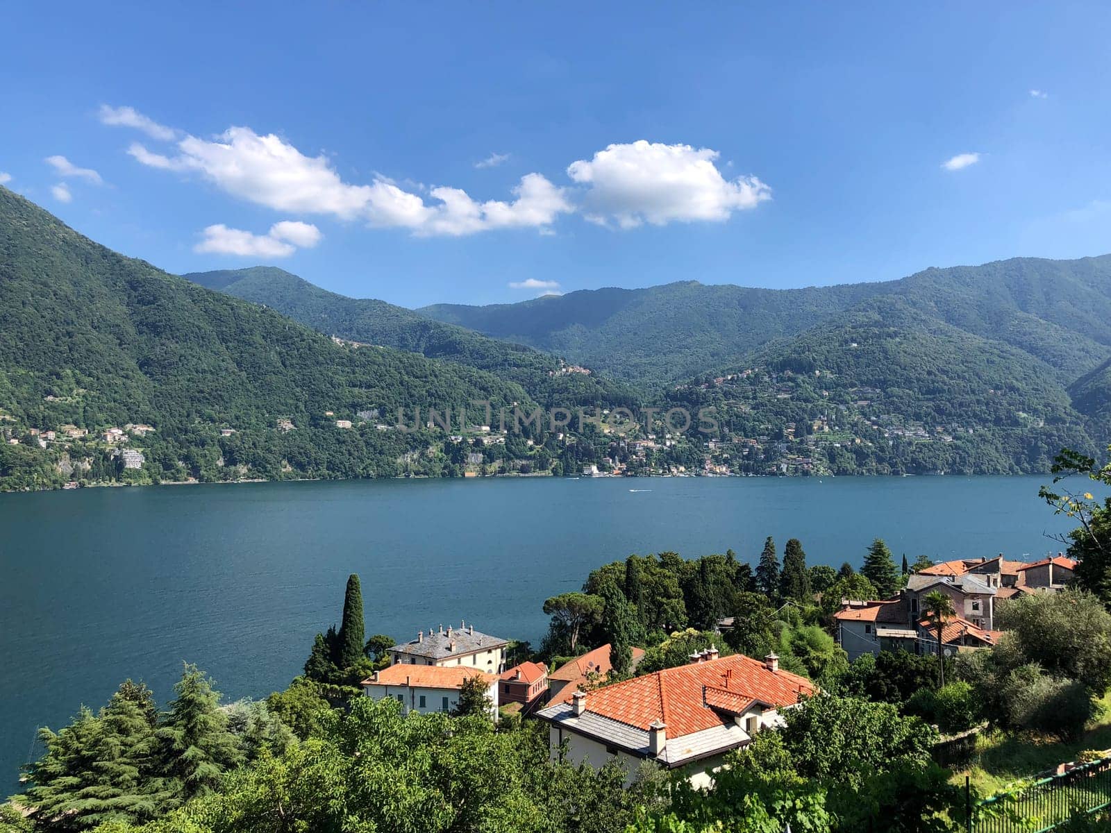 View of Lake Como & Laglio village
