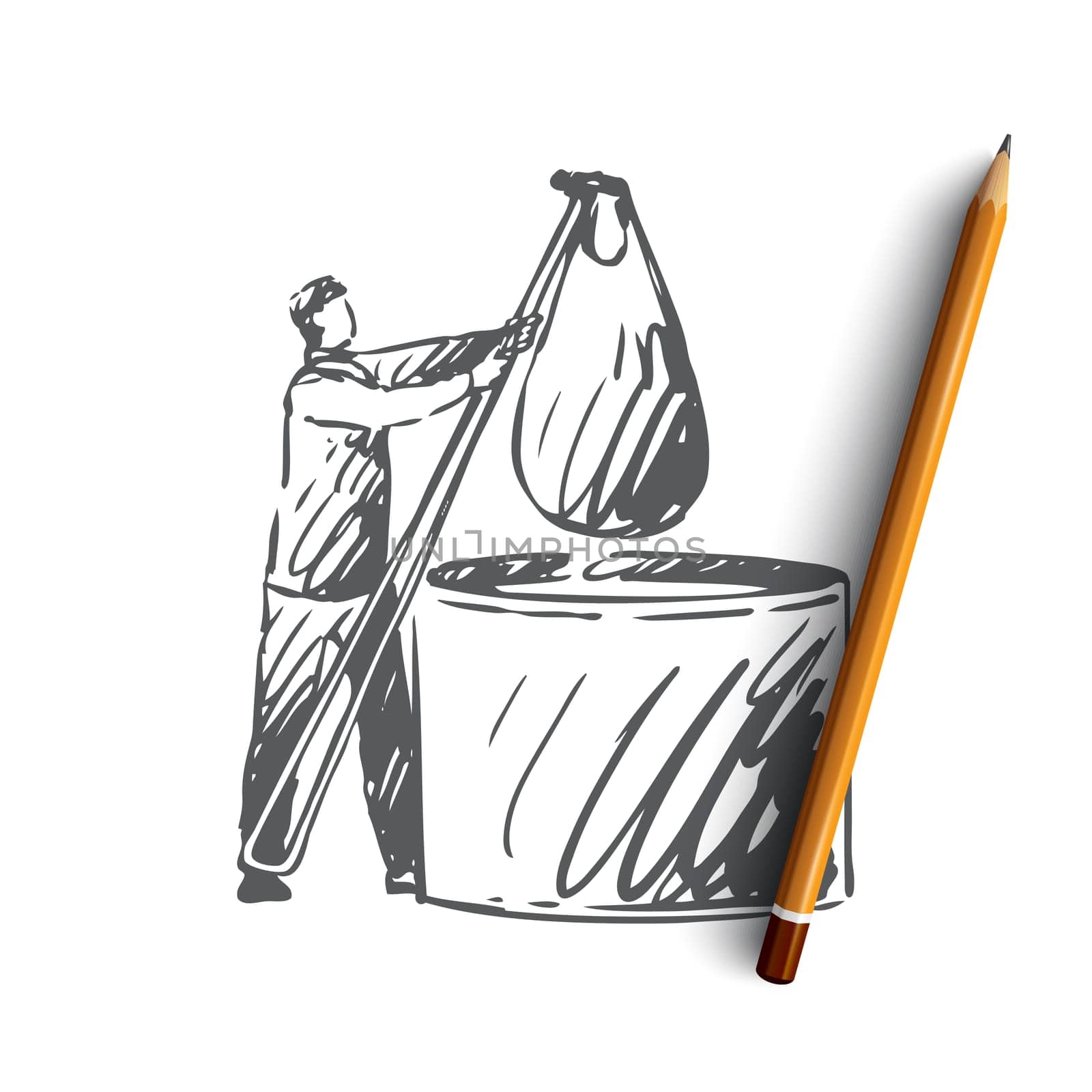 Milk, cheese, farm, production, organic concept. Hand drawn organic cheese production concept sketch. Isolated vector illustration.