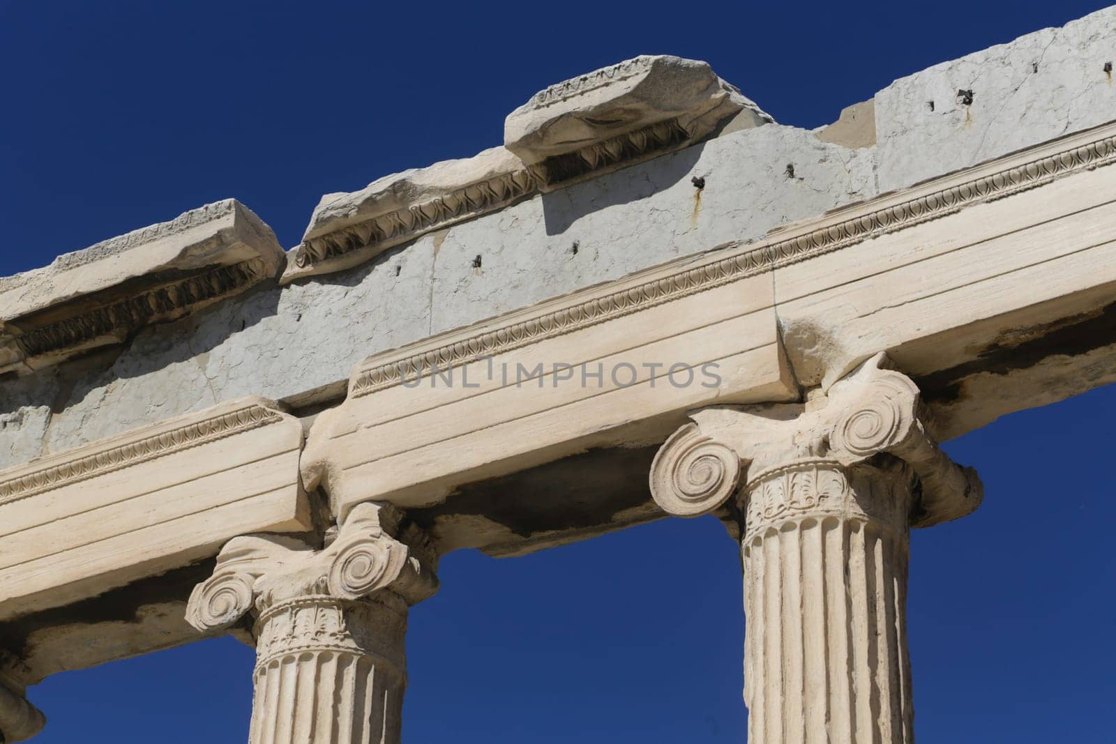 The Parthenon at the Acropolis in Athens, Greece