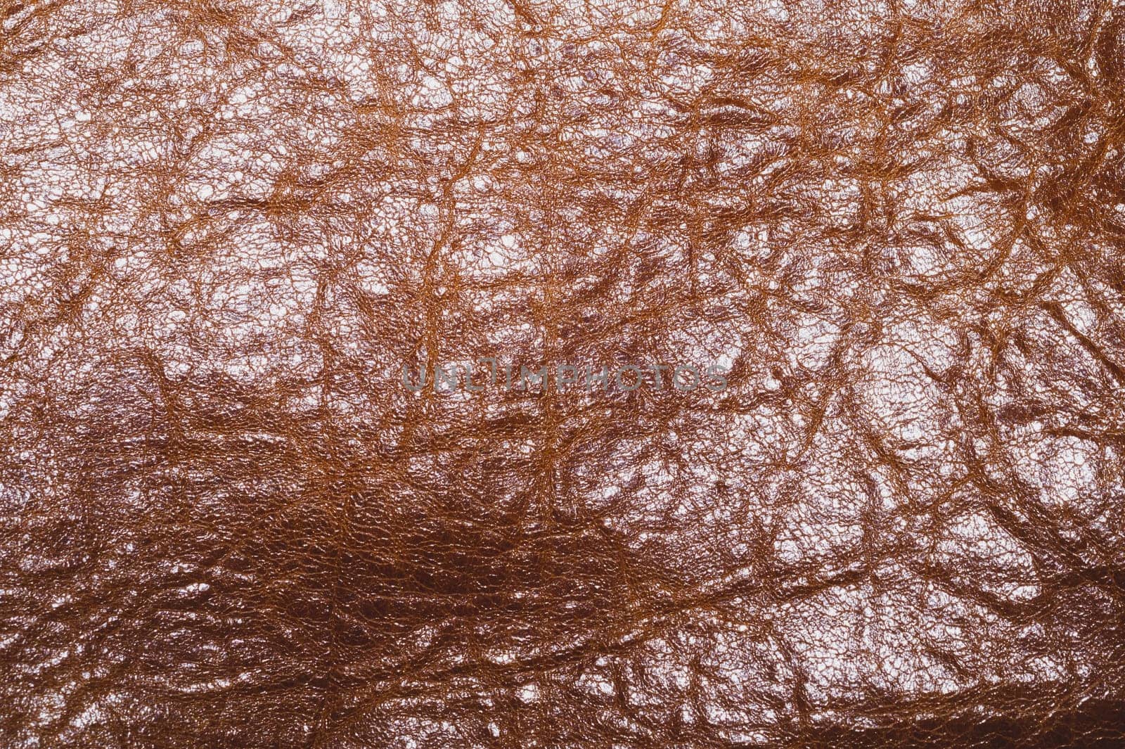 Old leather texture with scratches close up