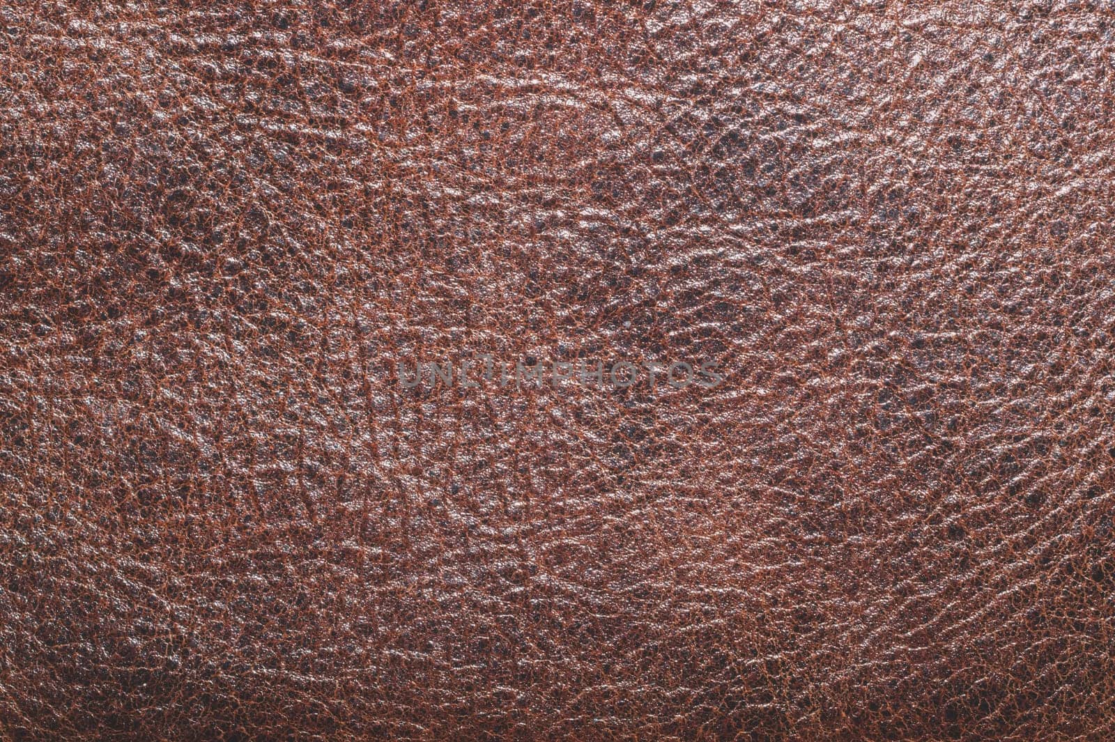 Brown leather texture background. rough material close up