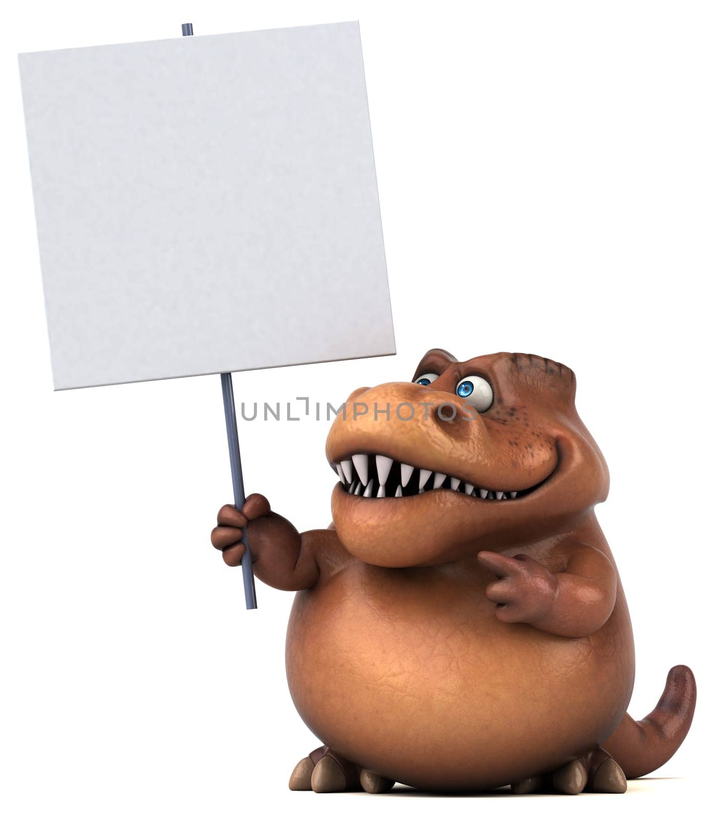 Fun Trex - 3D Illustration