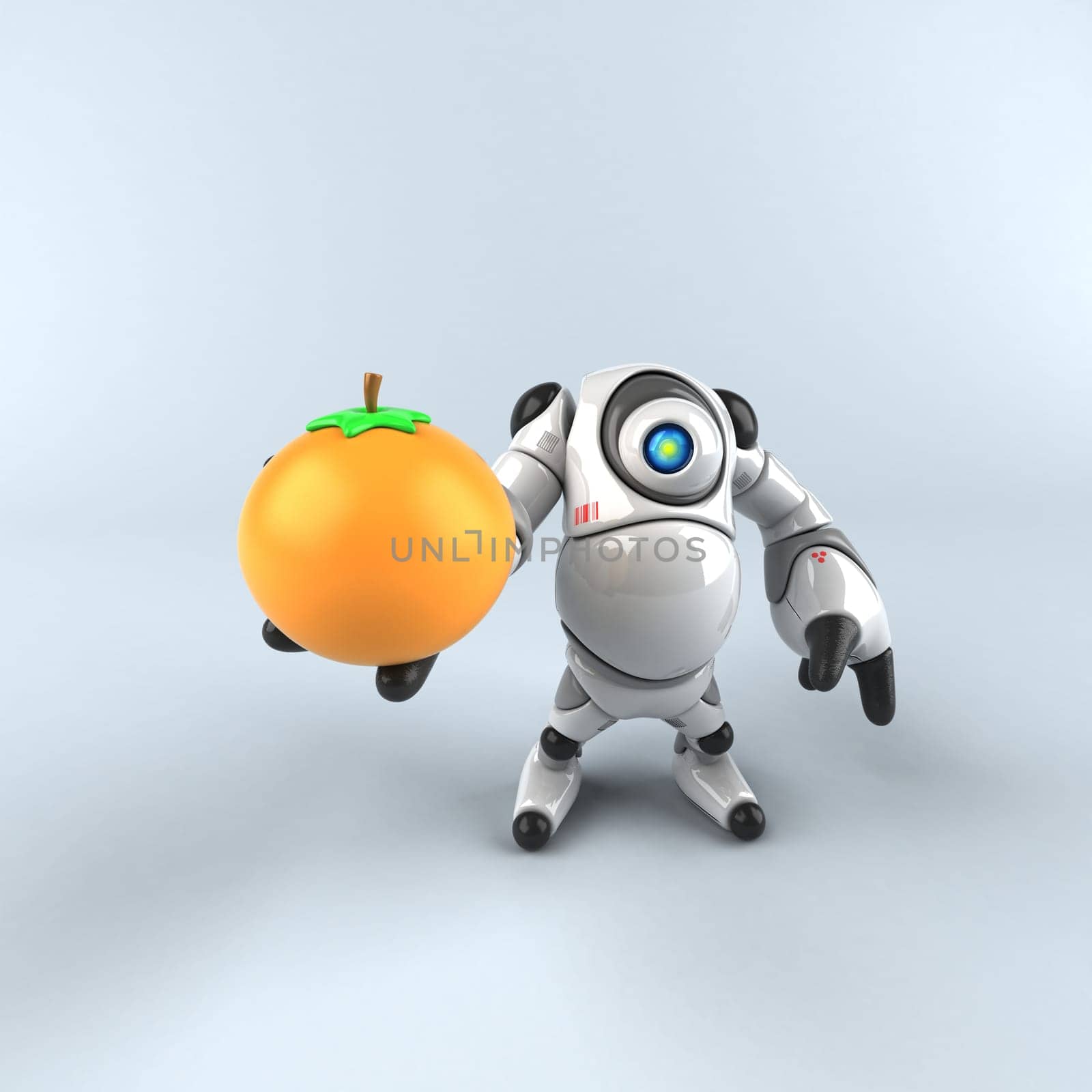 Big robot - 3D Illustration