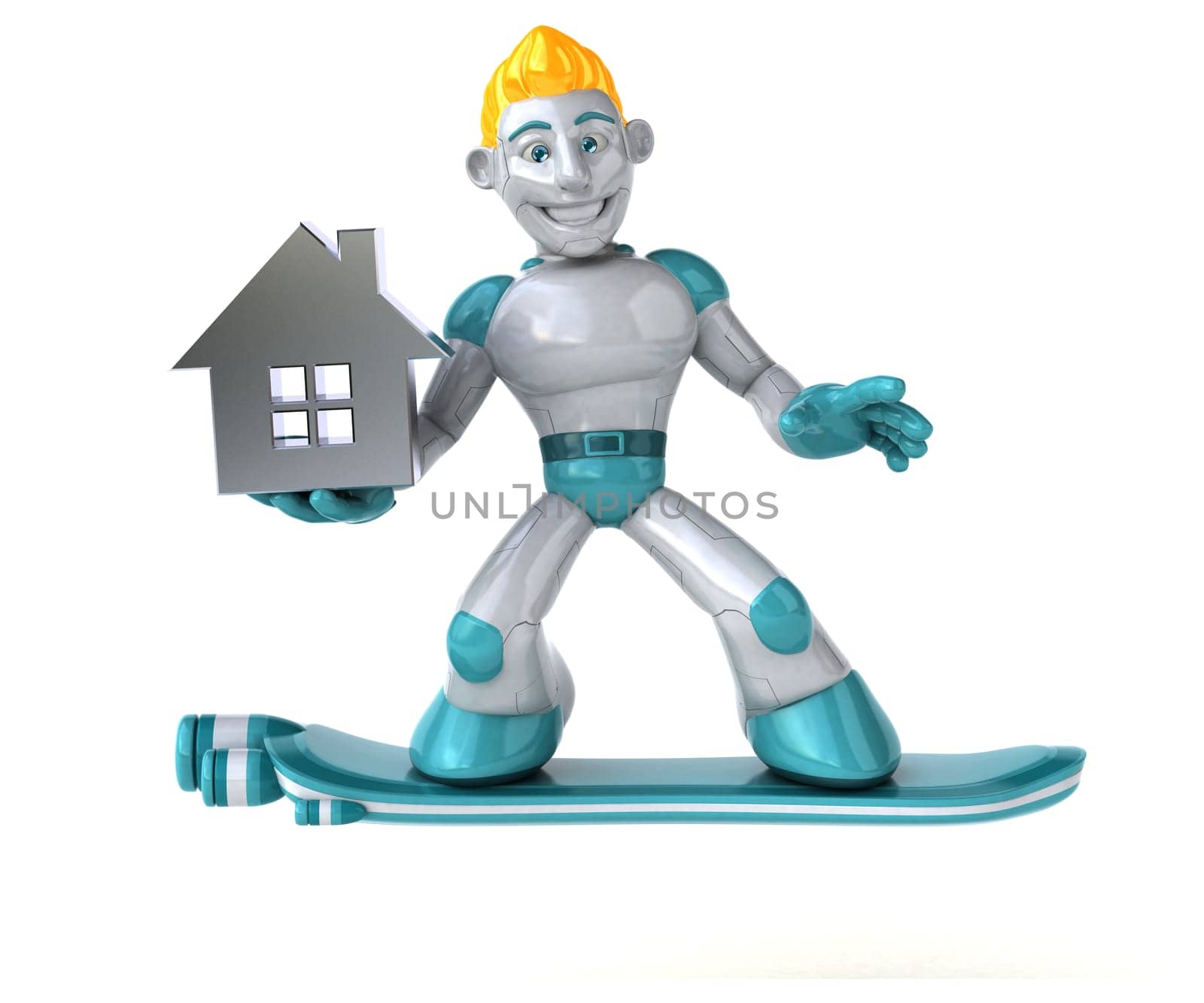Robot - 3D Illustration
