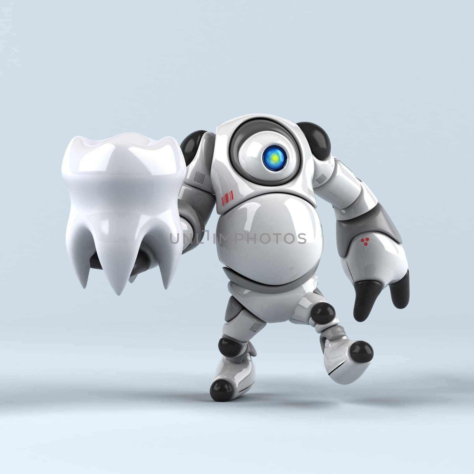 Big robot - 3D Illustration