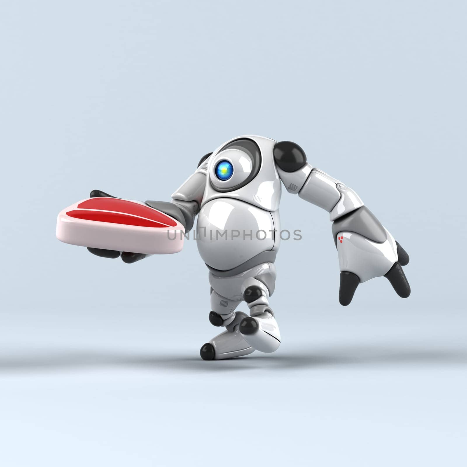 Big robot - 3D Illustration