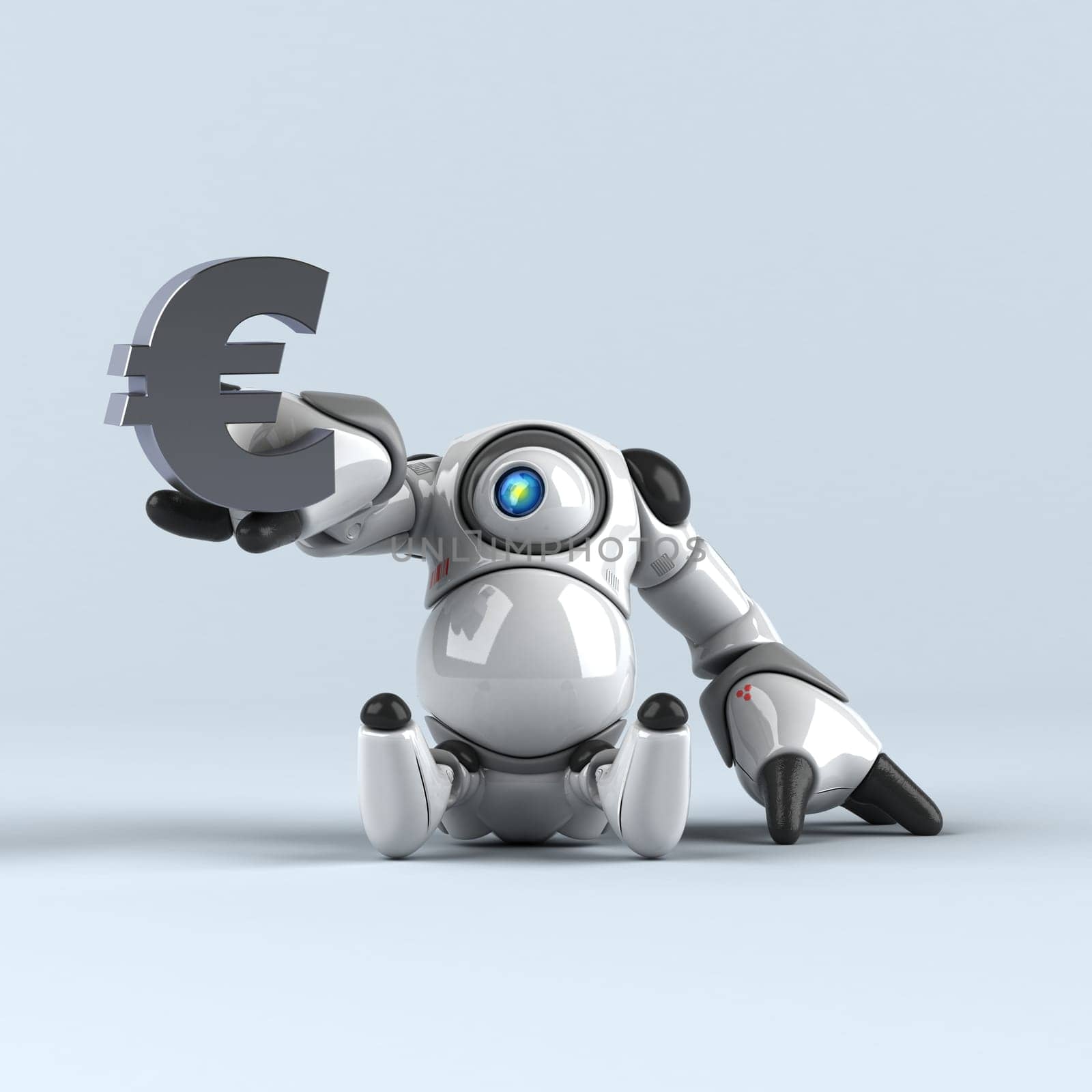 Big robot - 3D Illustration