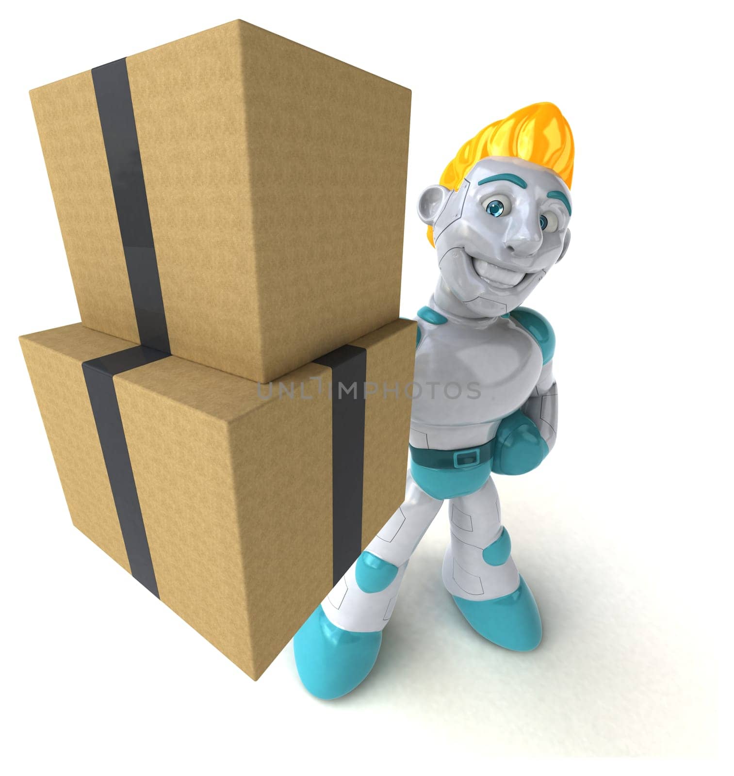 Robot - 3D Illustration