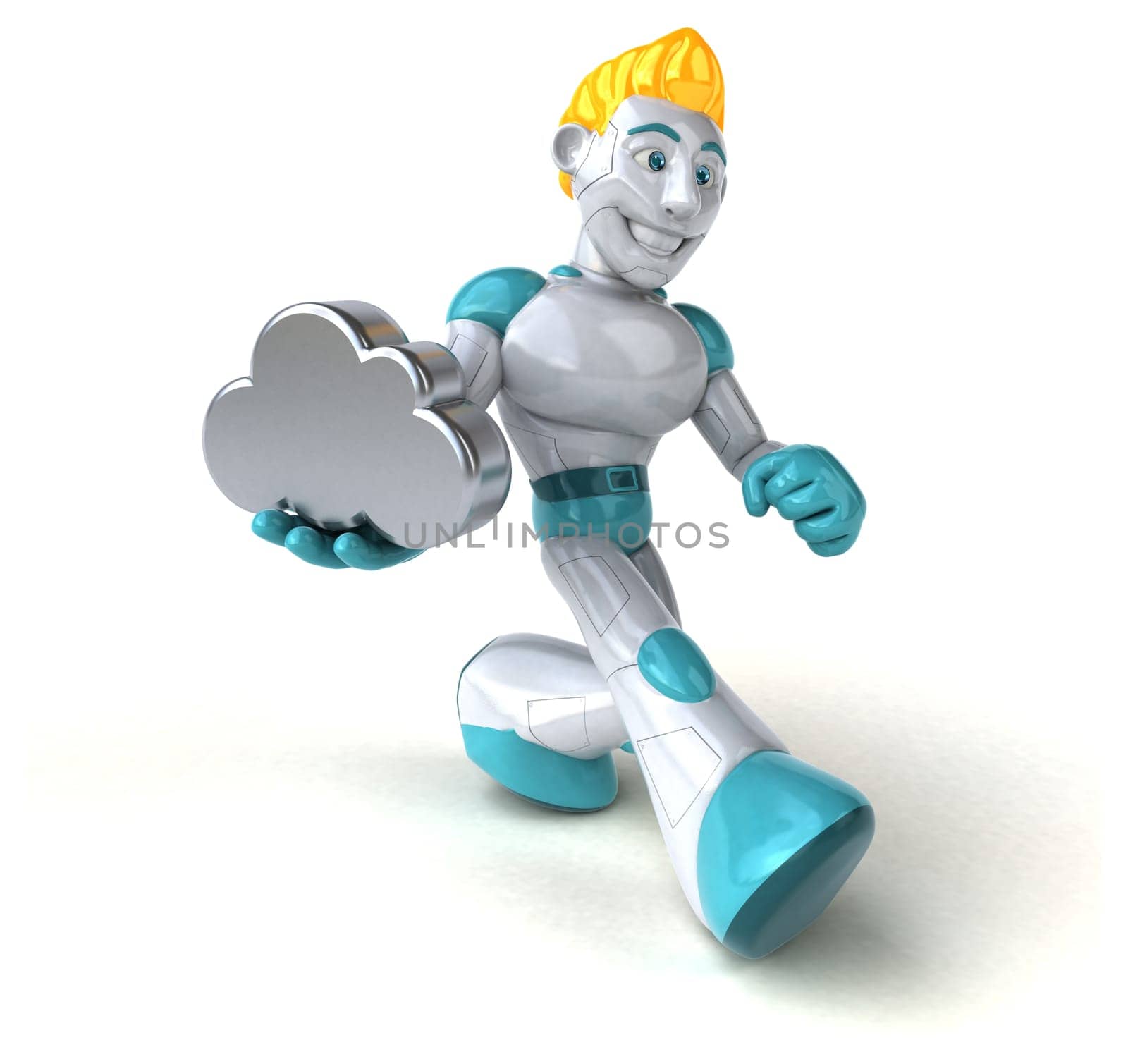 Robot - 3D Illustration