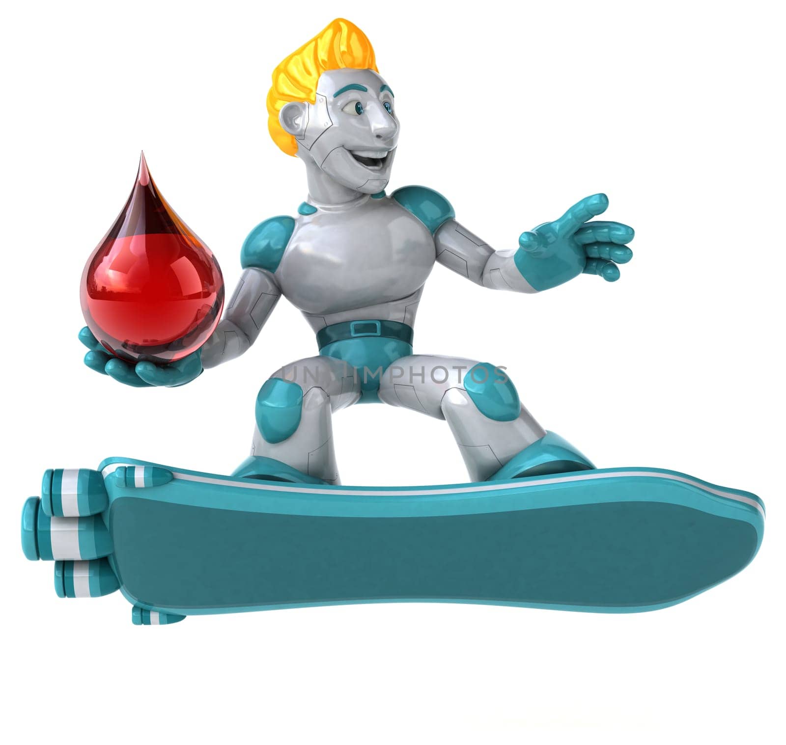 Robot - 3D Illustration