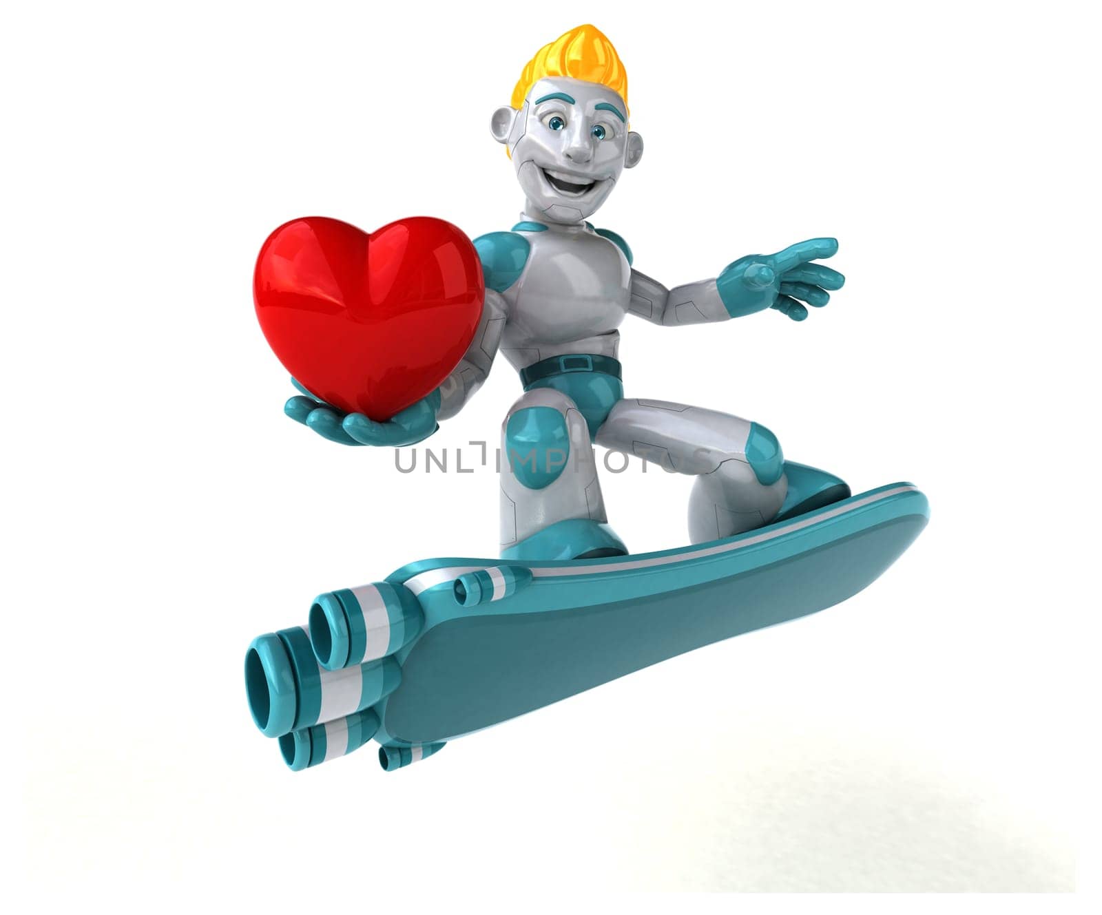 Robot - 3D Illustration