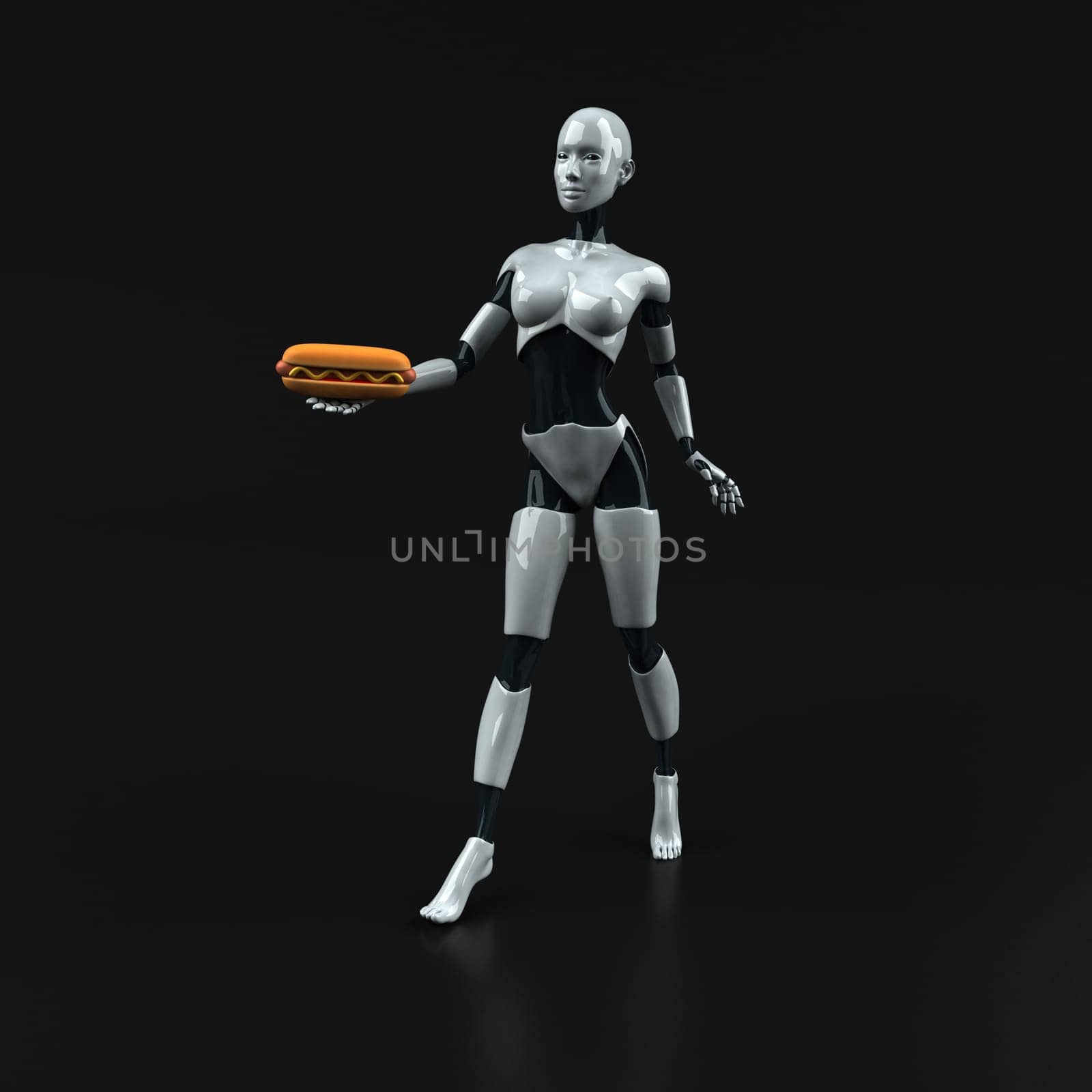 Robot - 3D Illustration
