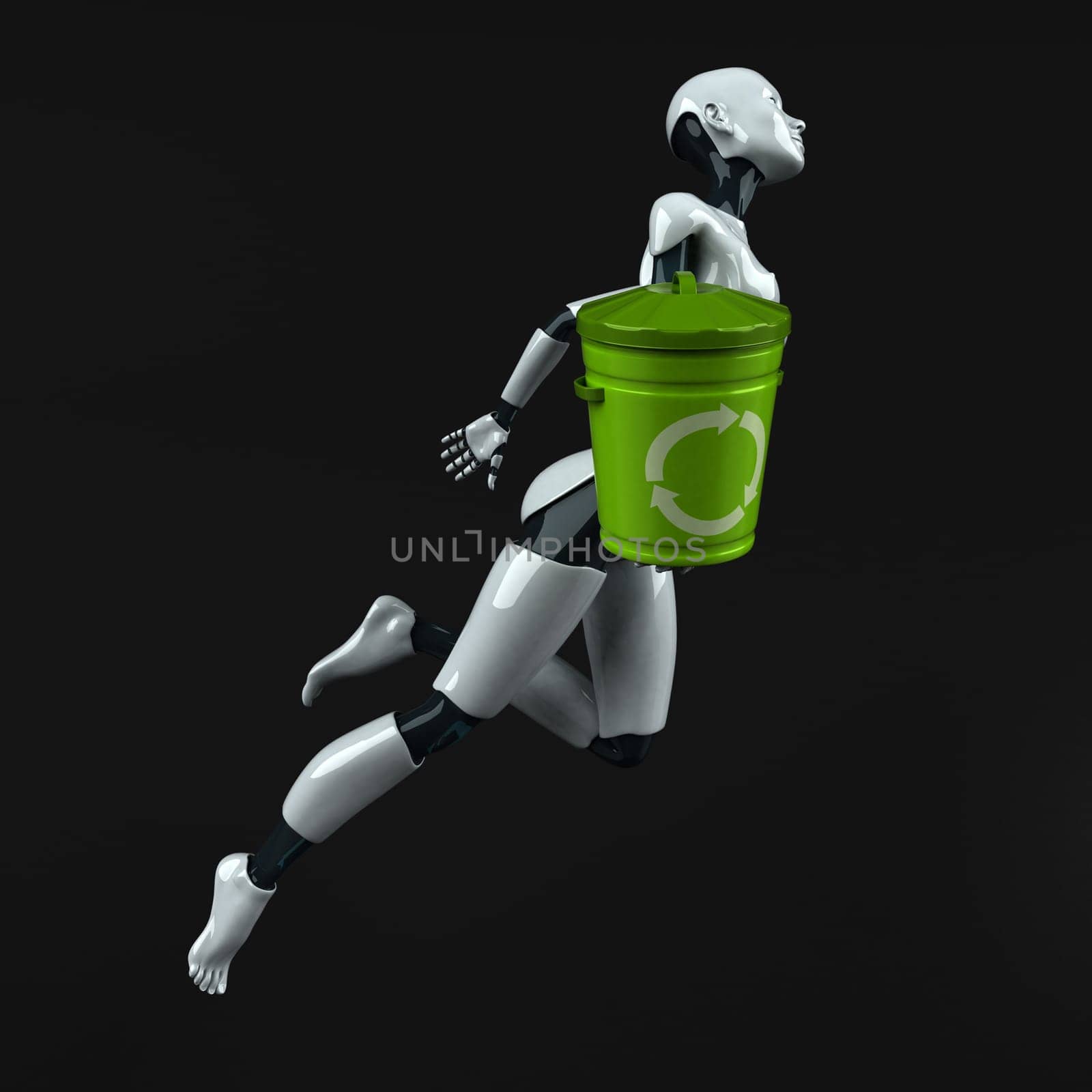 Robot - 3D Illustration