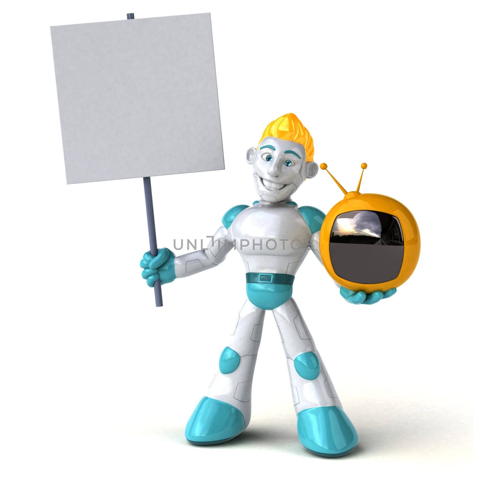 Robot - 3D Illustration