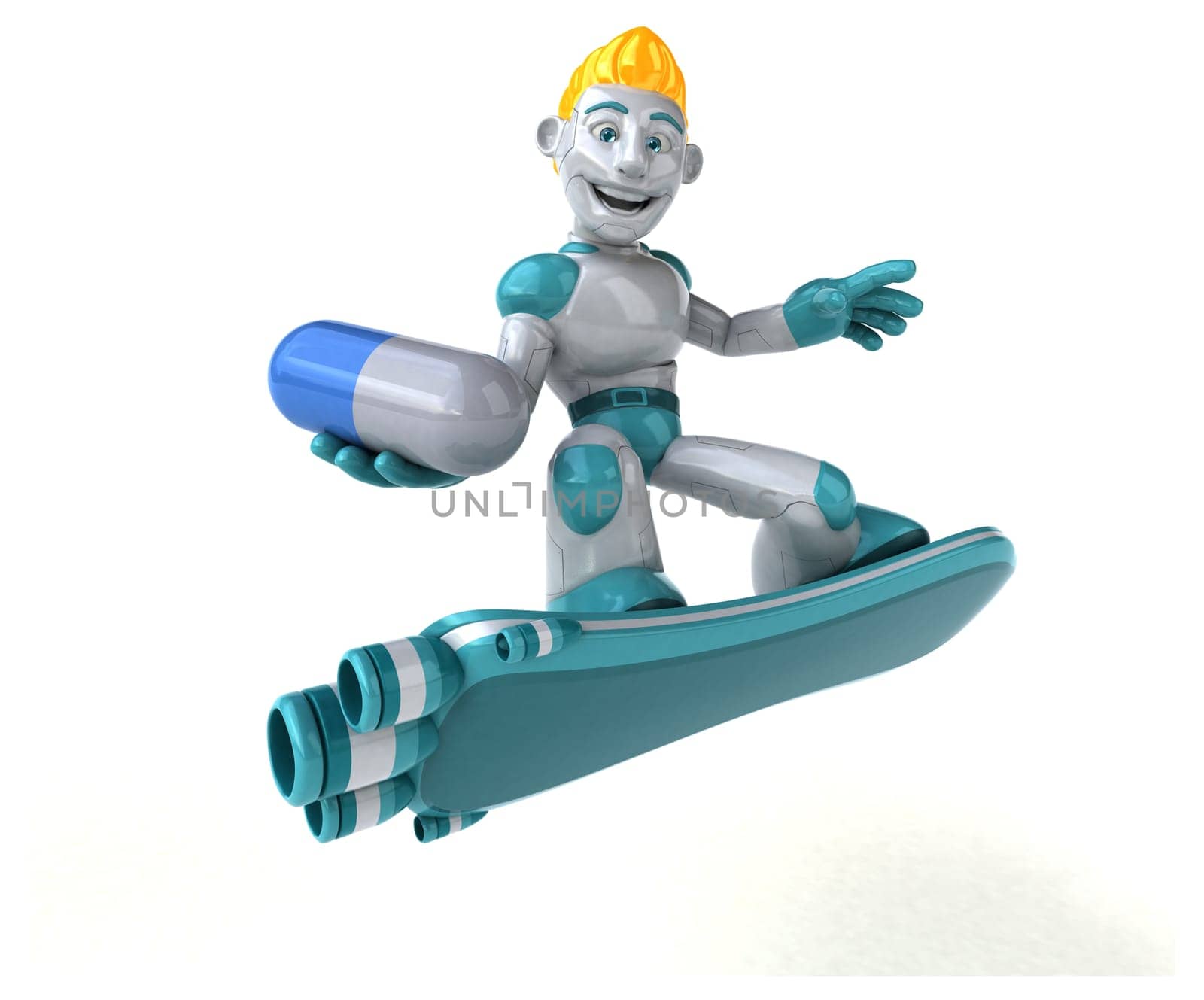 Robot - 3D Illustration