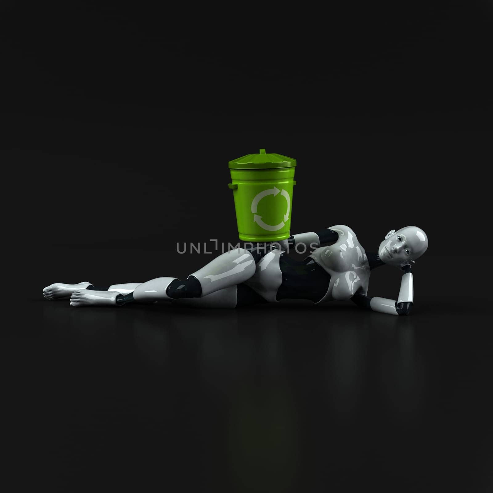 Robot - 3D Illustration