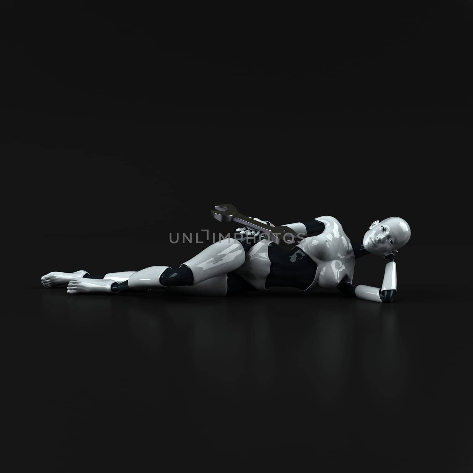 Robot - 3D Illustration
