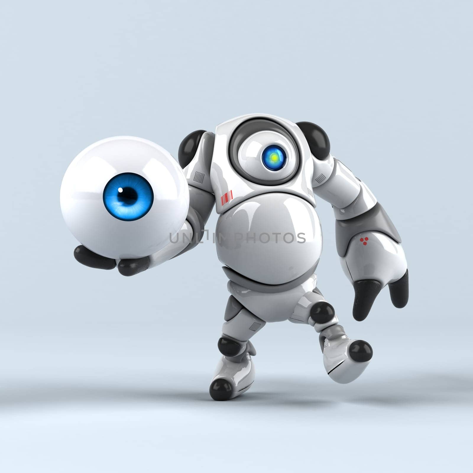 Big robot - 3D Illustration