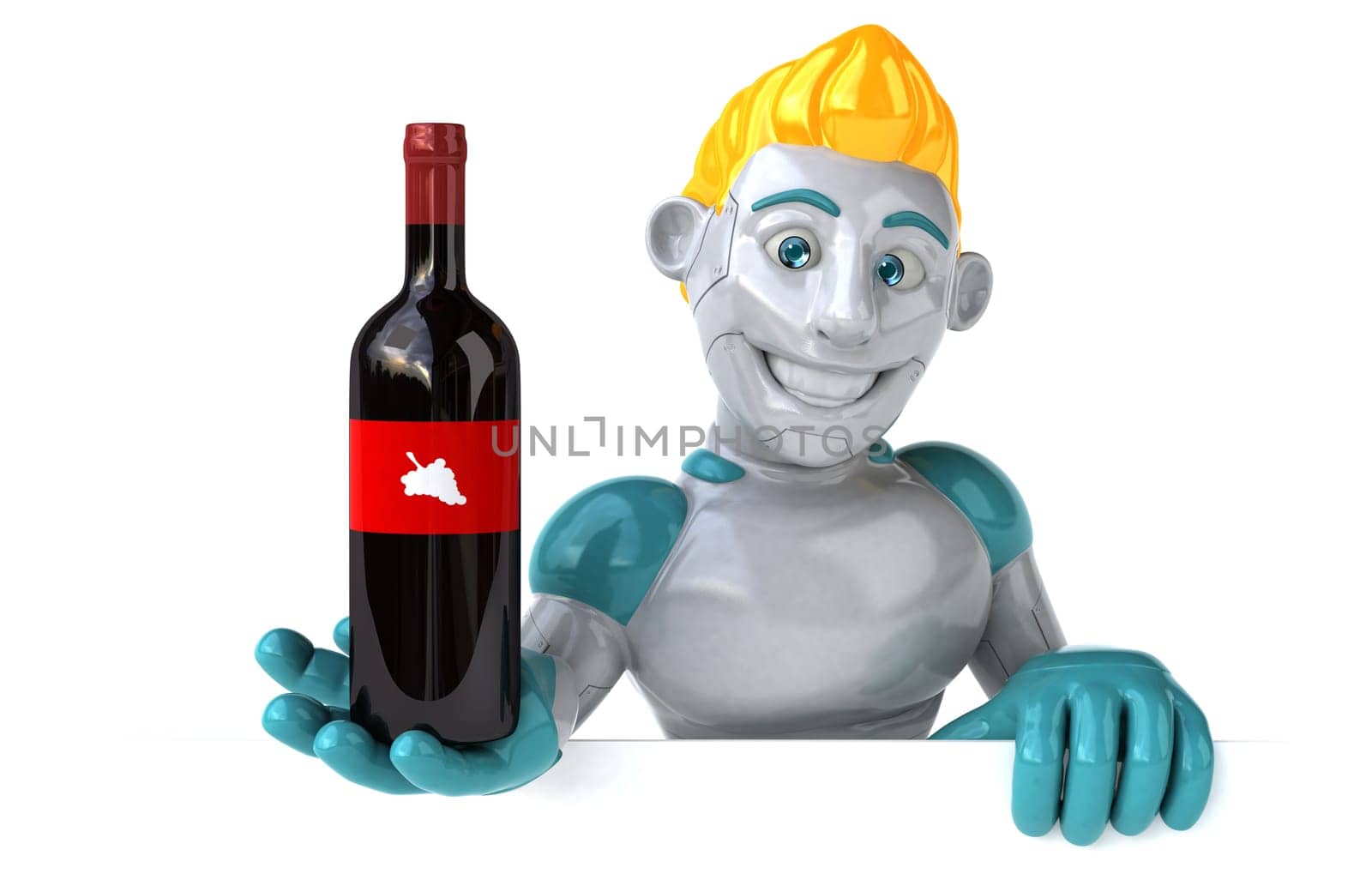 Robot - 3D Illustration