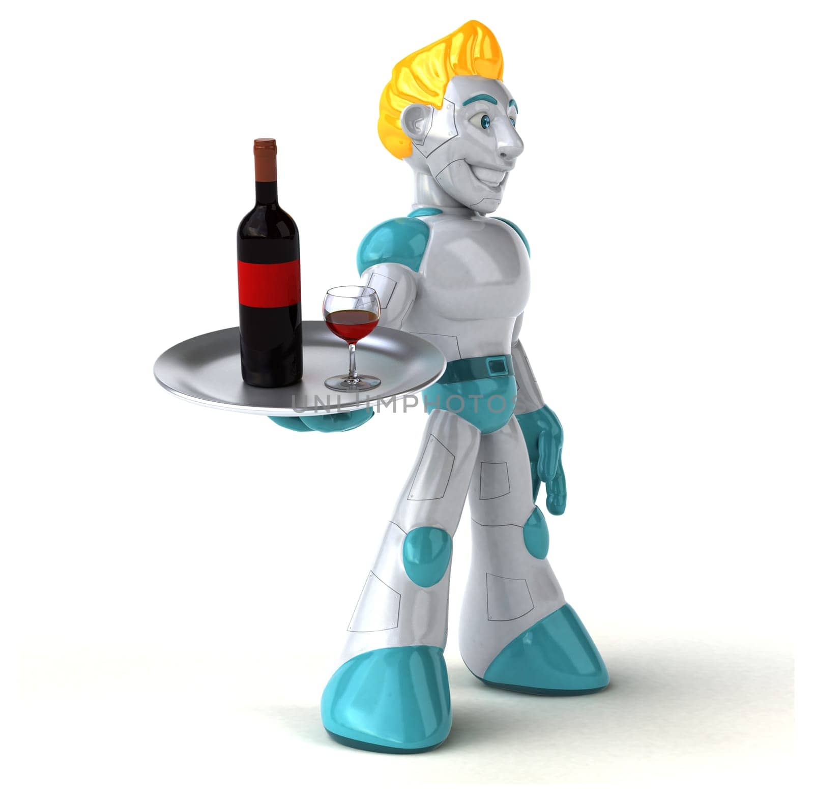 Robot - 3D Illustration