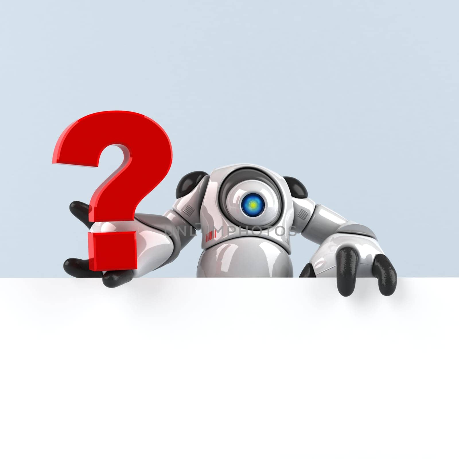 Big robot - 3D Illustration