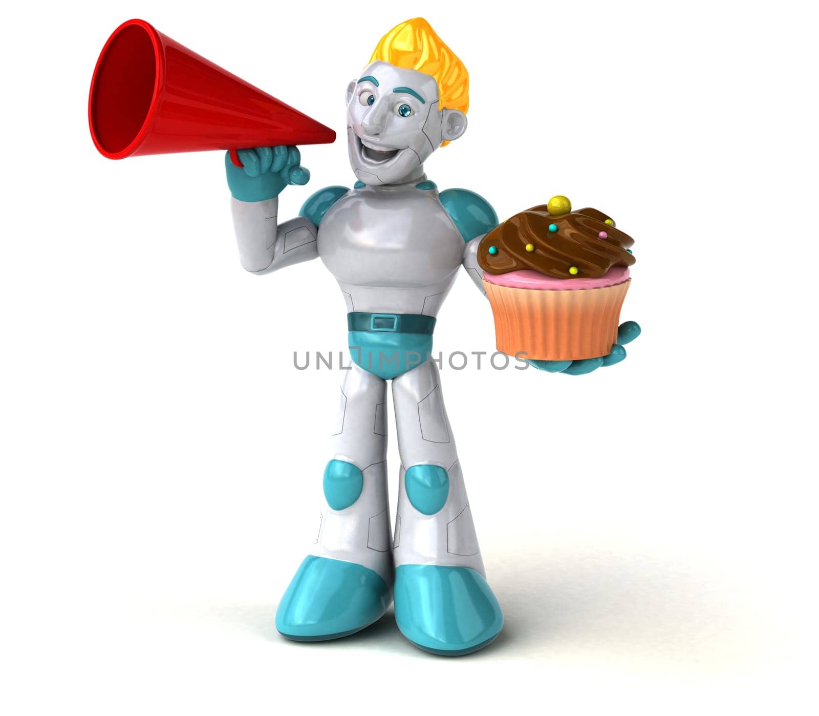 Robot - 3D Illustration