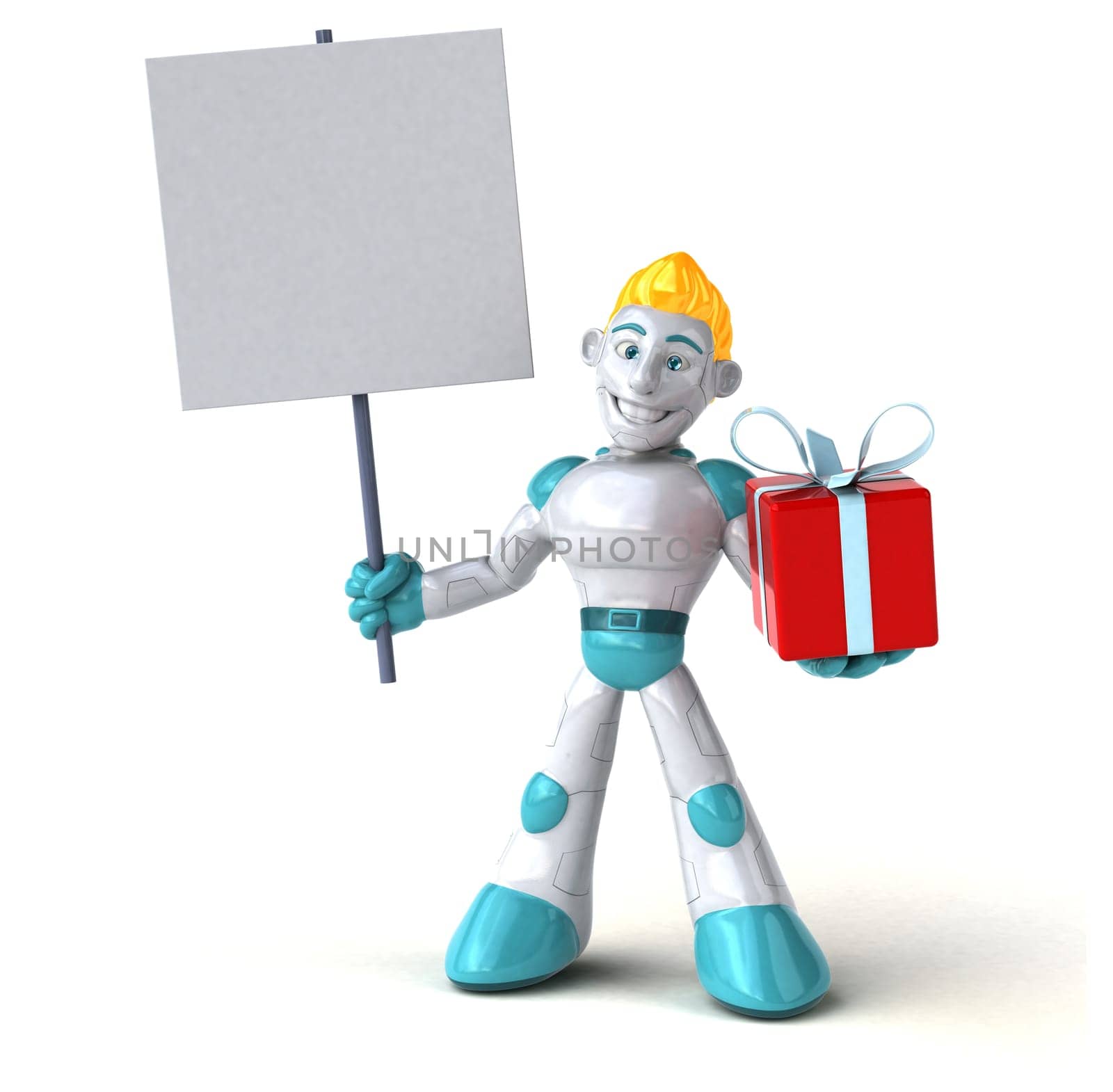 Robot - 3D Illustration