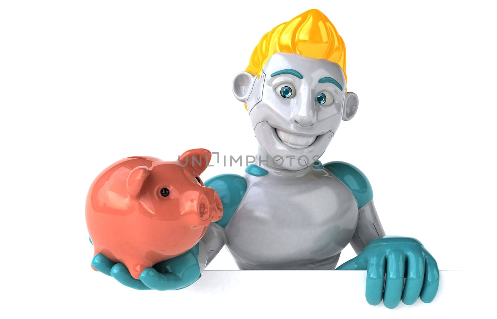 Robot - 3D Illustration