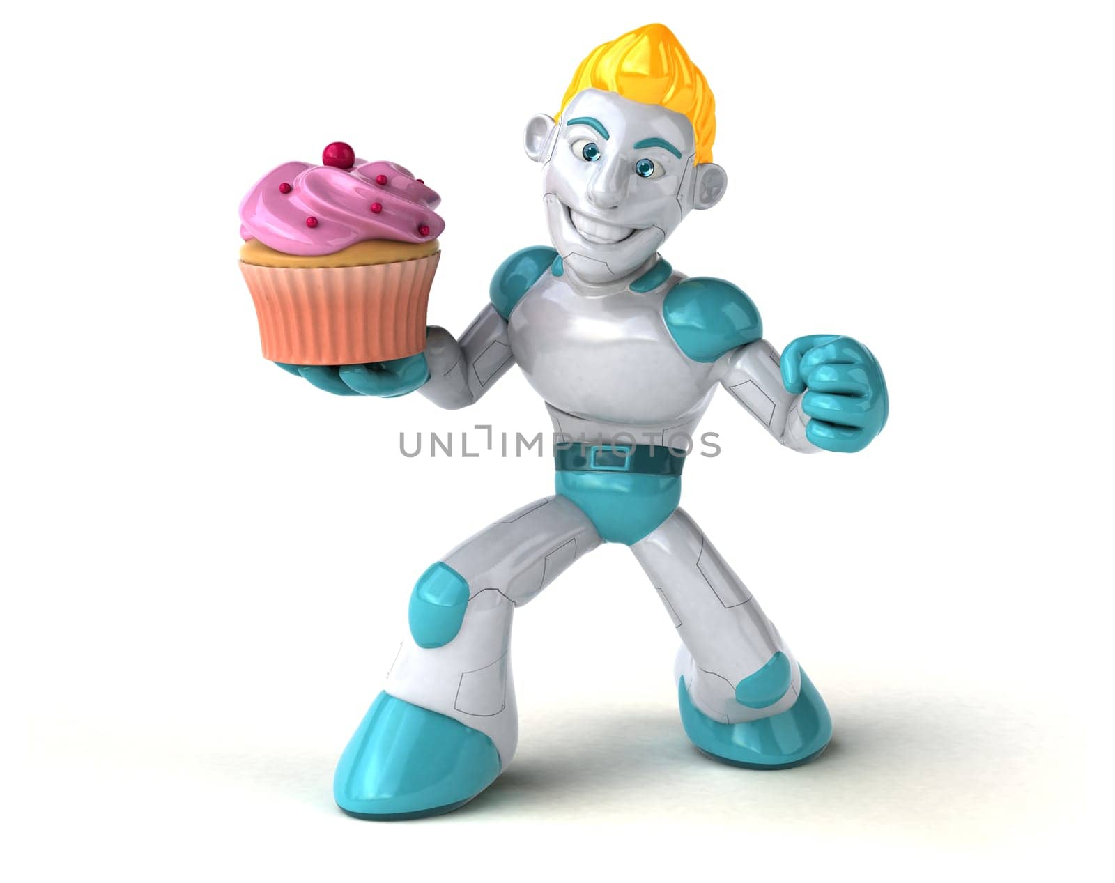 Robot - 3D Illustration