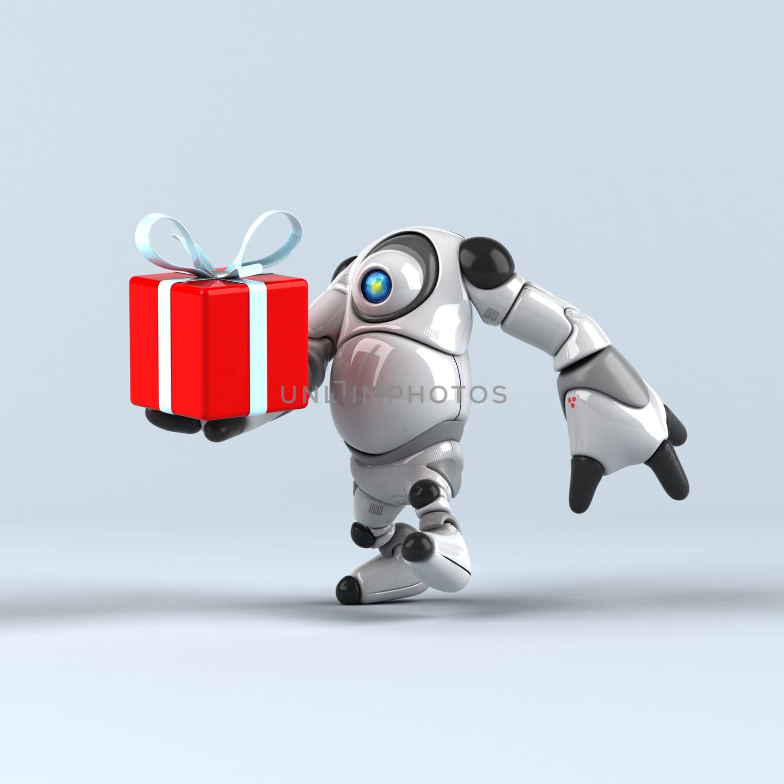 Big robot - 3D Illustration