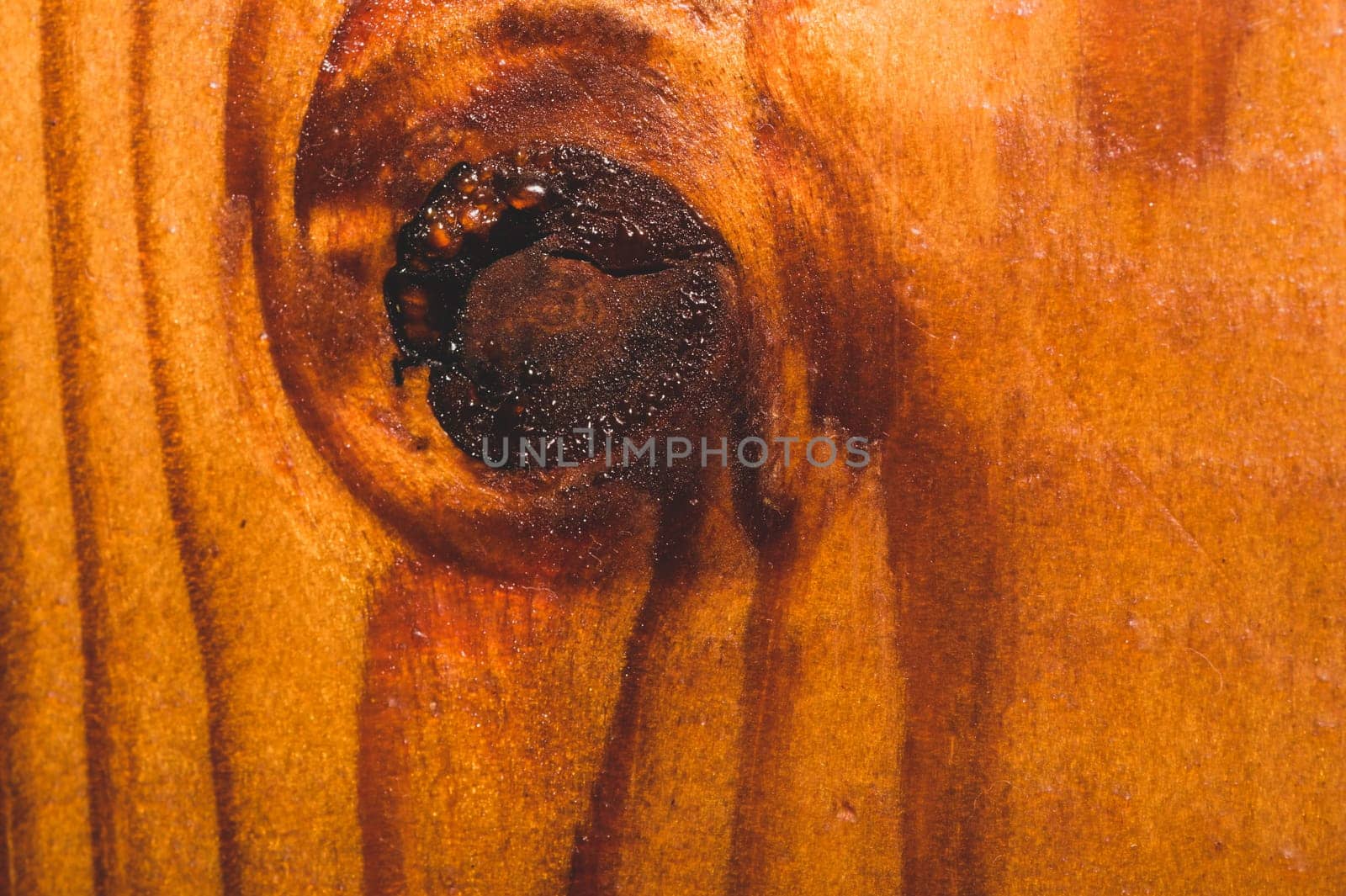 Wood texture with snag. brown wooden background