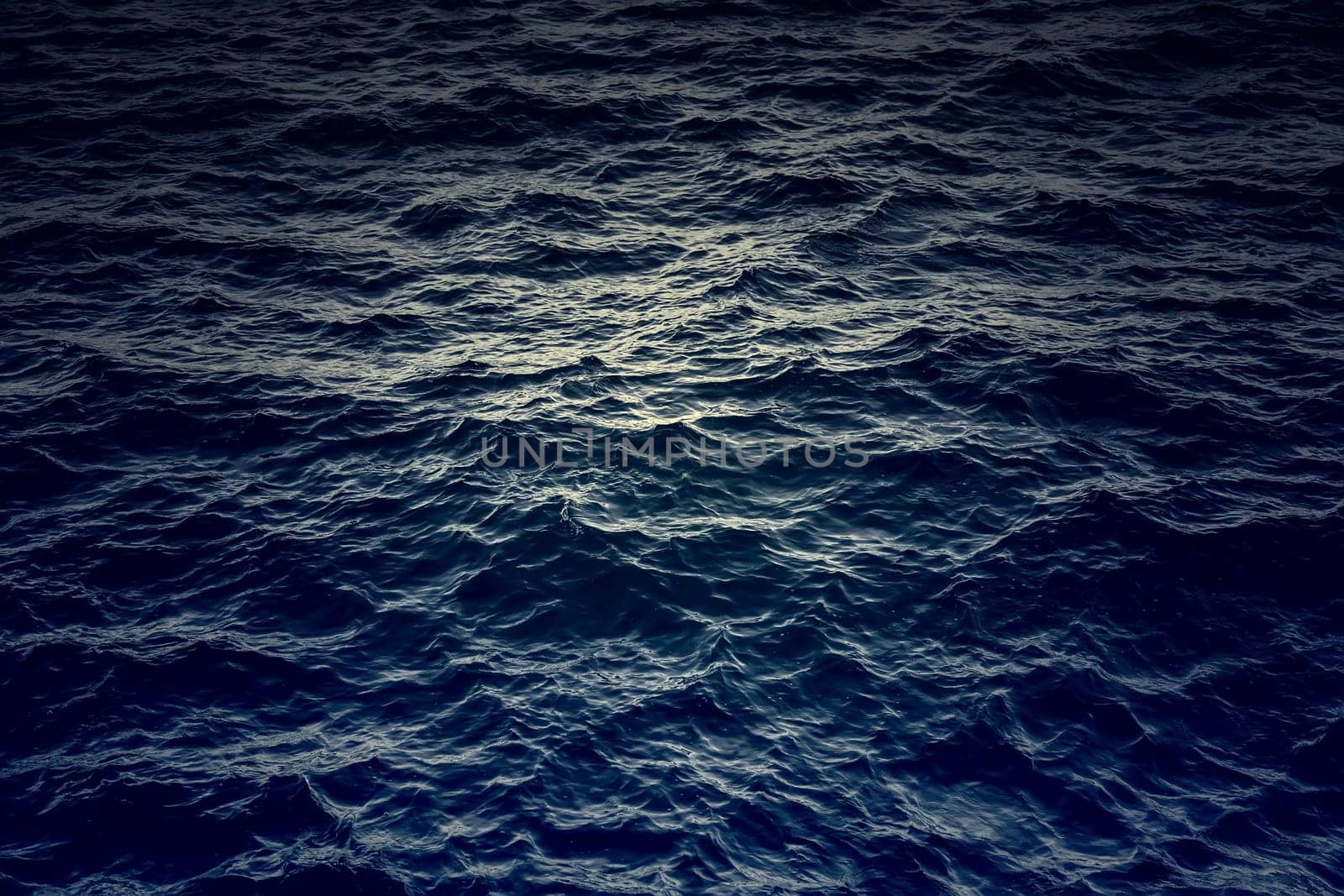 Detail of salt water offshore, nature