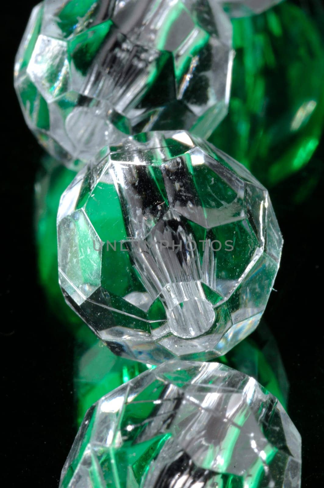 colorful crystal balls